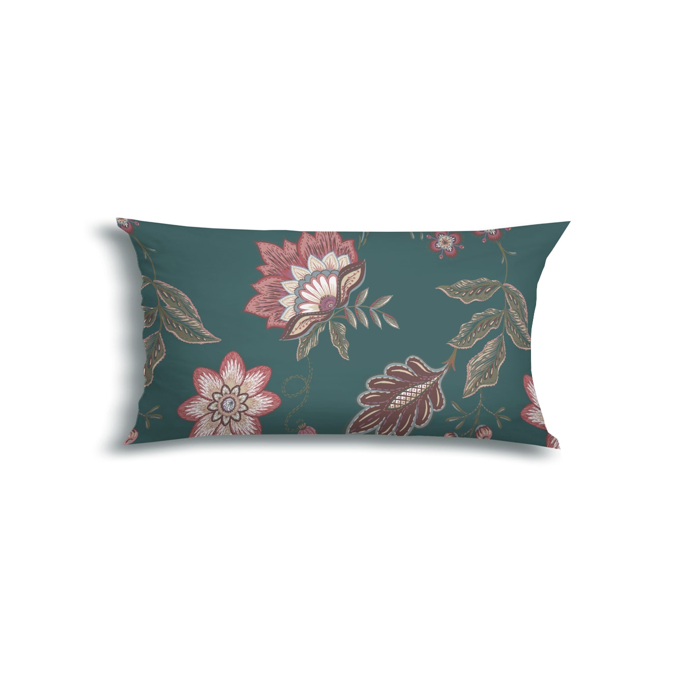 Florella Kissenbezüge »Tamilli Jaspis, Edel Satin, 100% Baumwolle«, (2 St.), Doppelpack, passend für 2 Kissen 40 x 80 cm