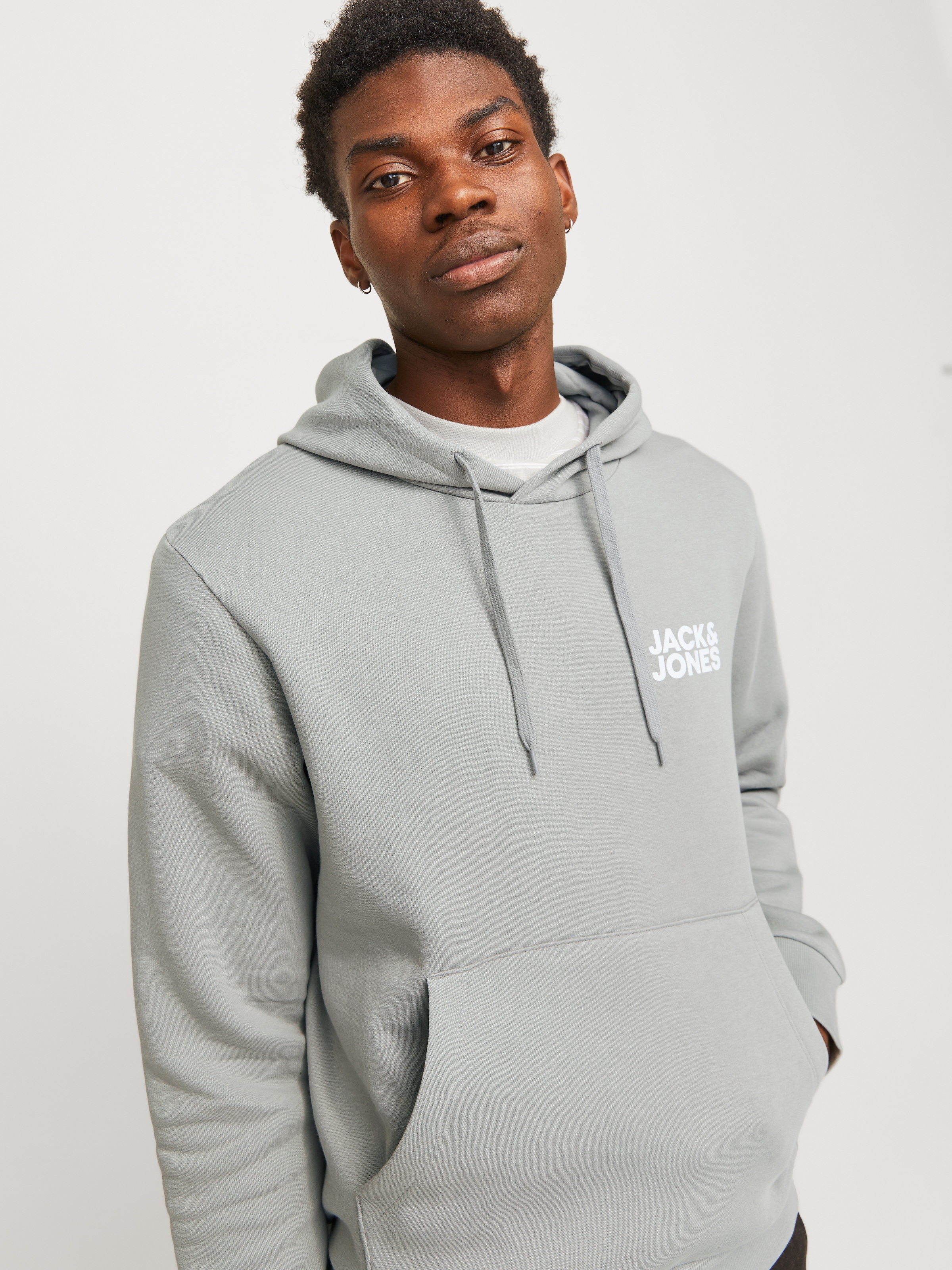 Jack & Jones Kapuzensweatshirt »JJECORP LOGO SWEAT HOOD NOOS«, mit Logo Print