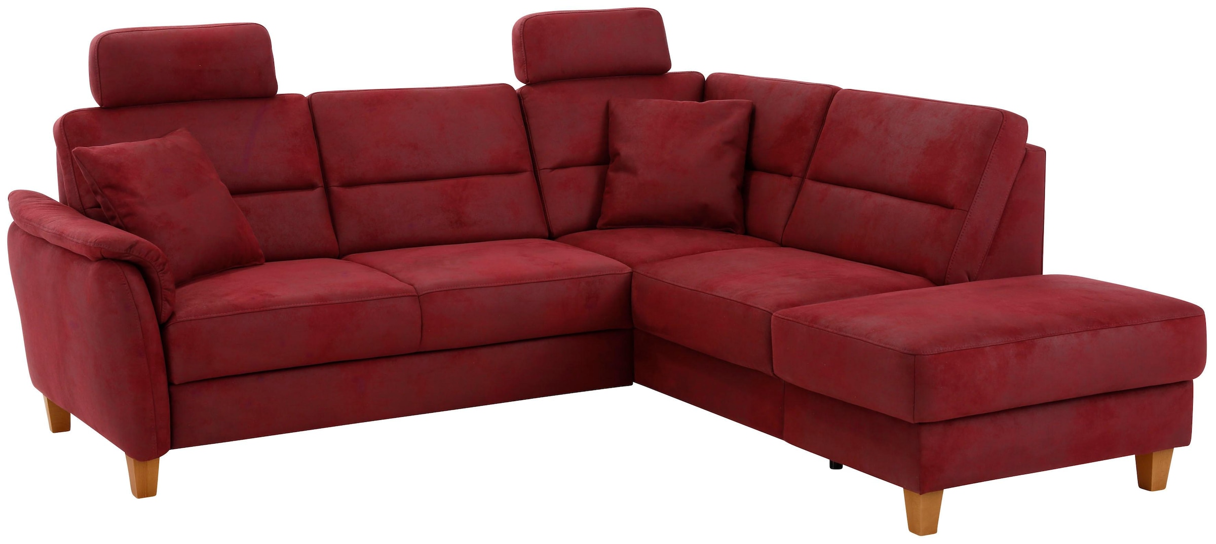 Home affaire Ecksofa »Palmera L-Form, B: 236 cm«, optional Bettfunktion & Bettkasten, Federkern