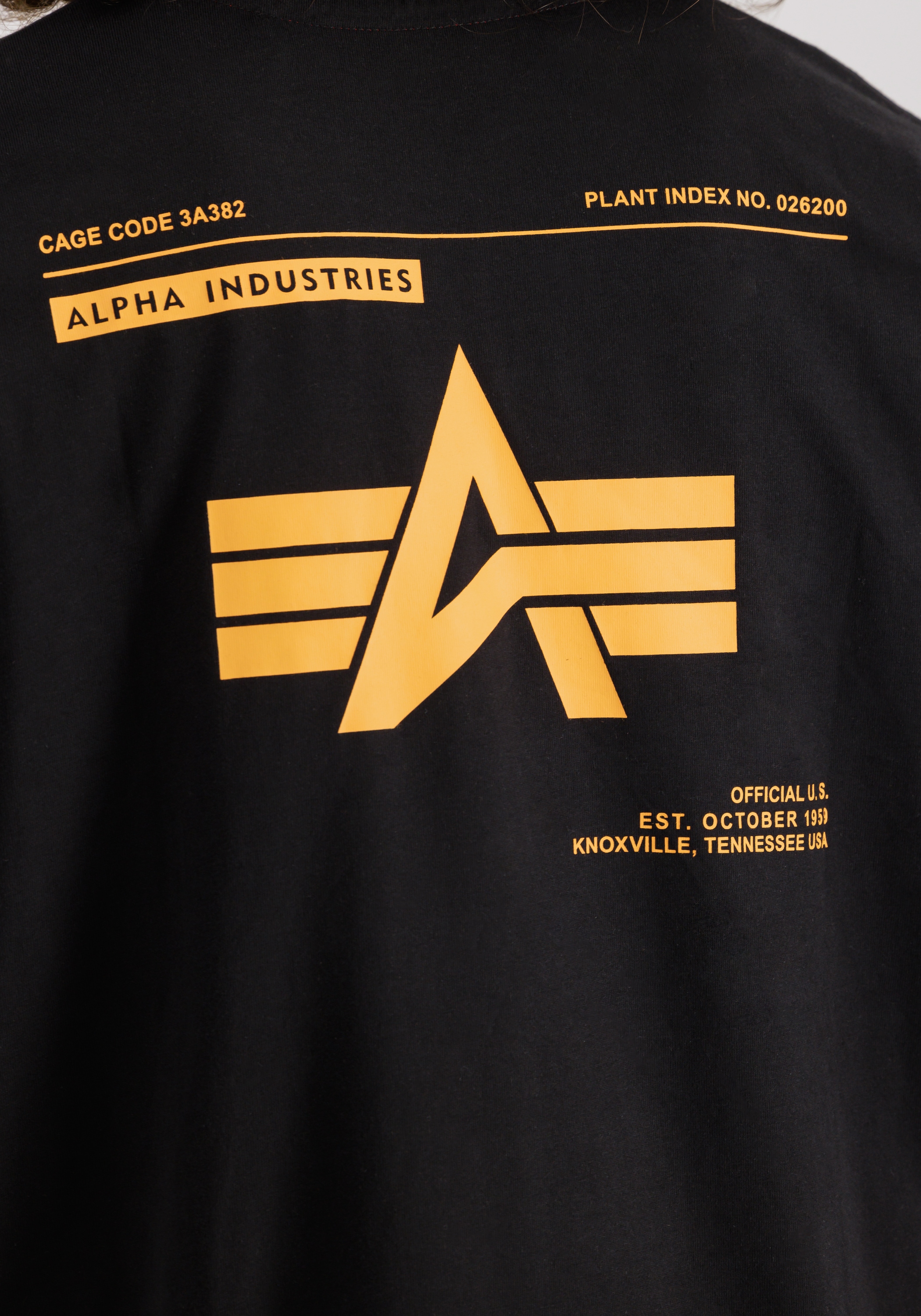 Alpha Industries T-Shirt »Logo Backprint T-Shirt«