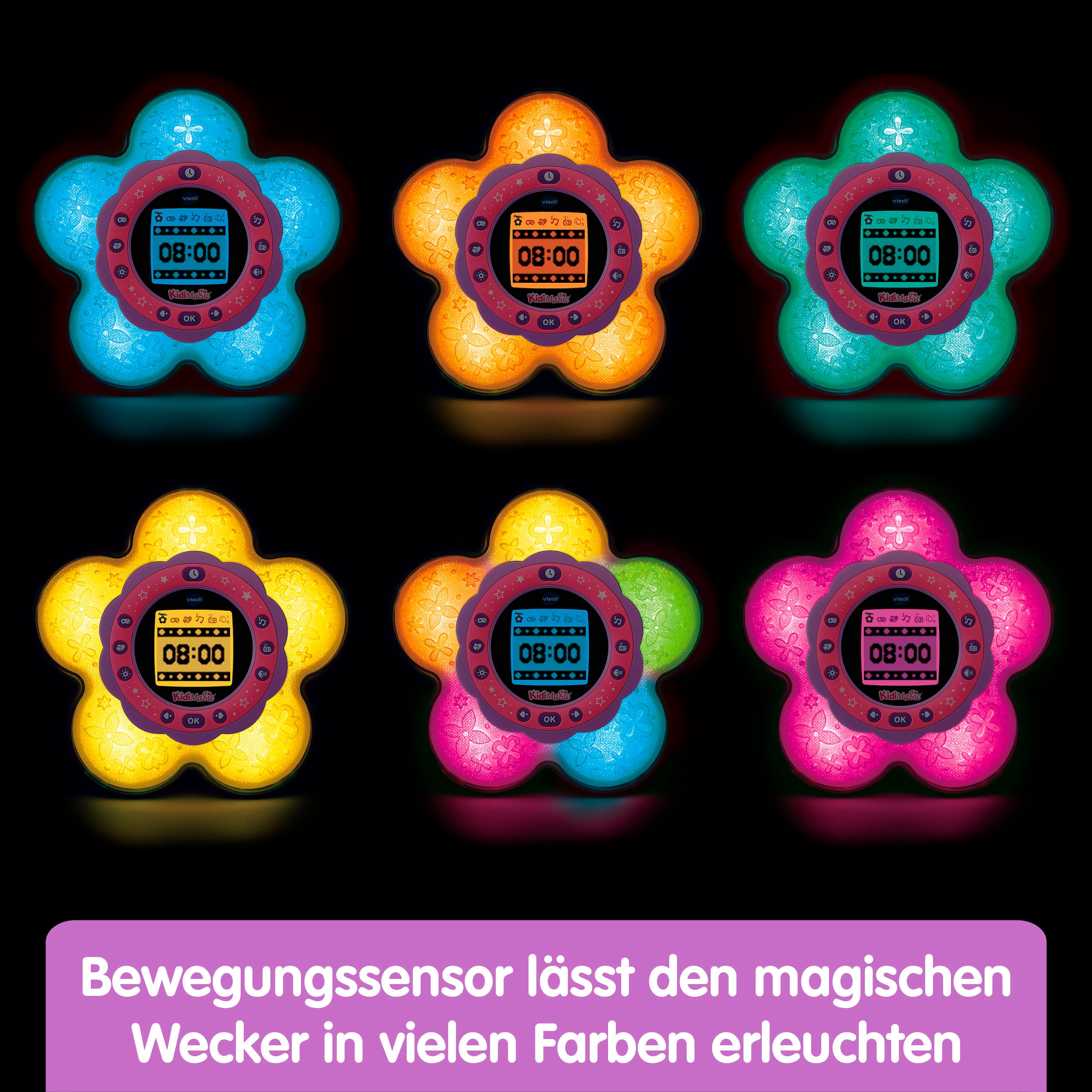 Vtech® Lernspielzeug »Stimmungslicht, Kidimagic Galaxy Light«, mit farbenfrohen Lichtprojektionen