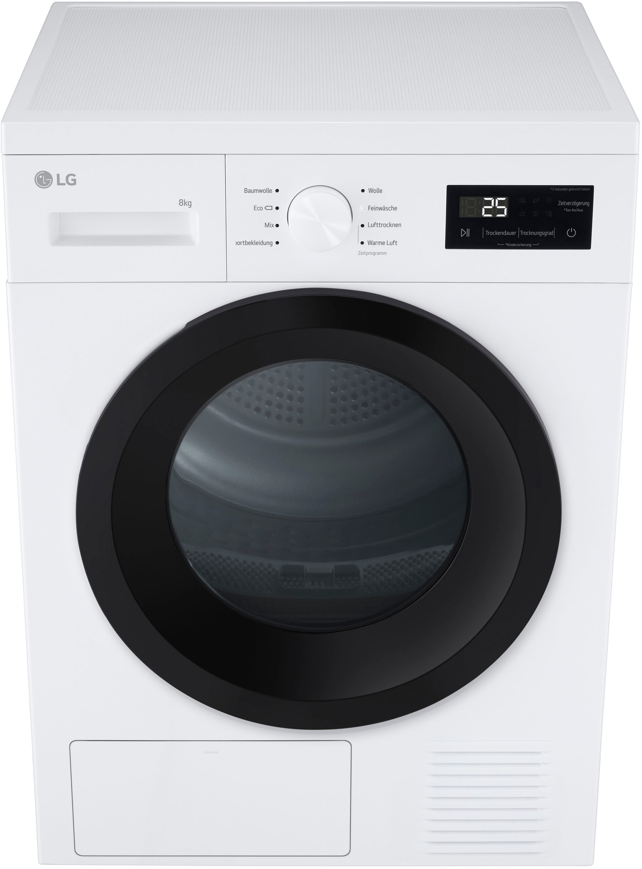 LG Wärmepumpentrockner »RT80B2« Sicherheitsglastür