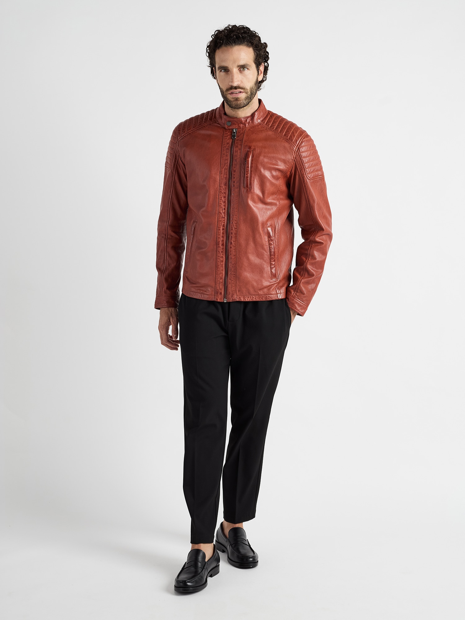 JCC Bikerjacke »Lederjacke 31020346«