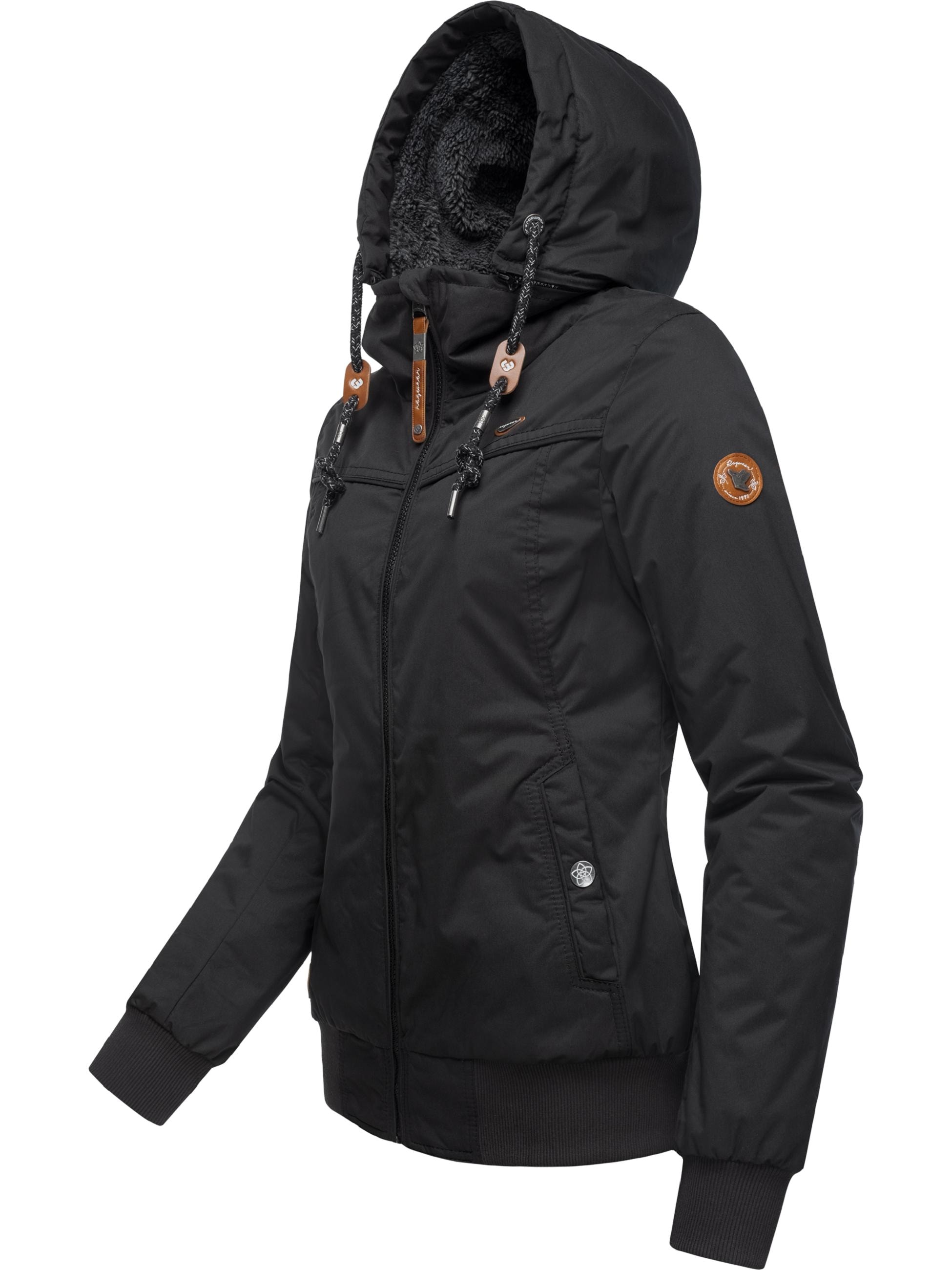 Ragwear Winterjacke »Winterjacke Jotty Winter« mit Kapuze stylische Outdoorjacke mit abnehmbarer Kapuze