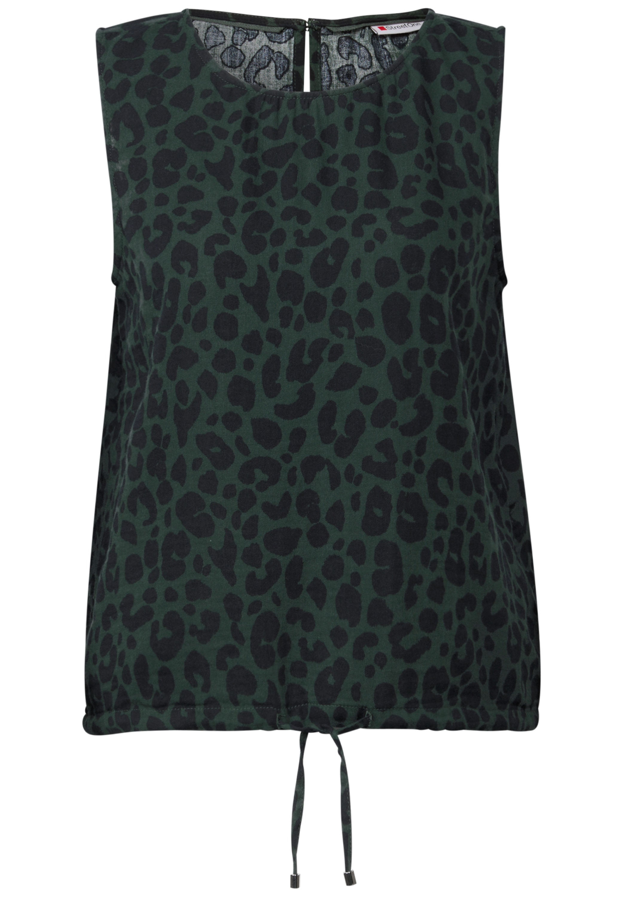 STREET ONE Blusentop, Musselin mit Print