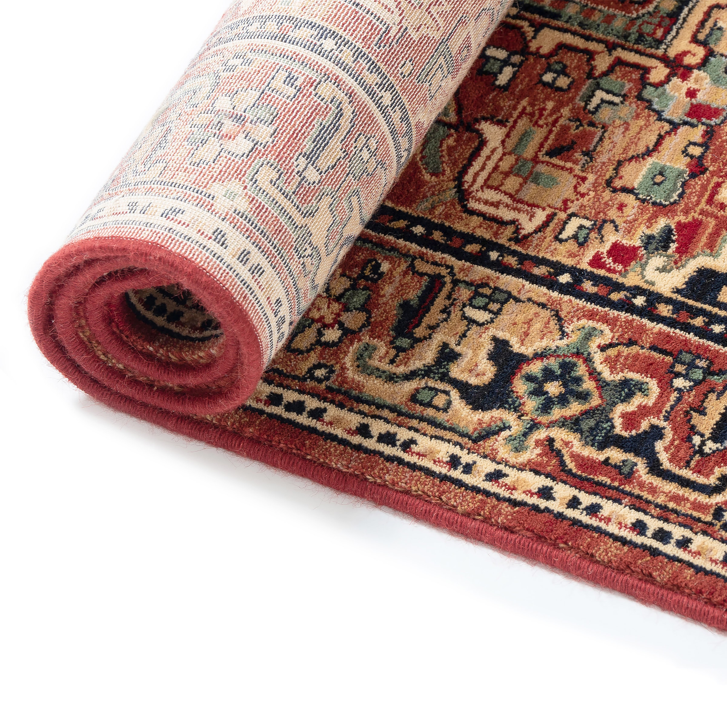 THEKO Wollteppich »Saharna 2886« rechteckig 10 mm Höhe reine Wolle, Orient-Optik, mit Fransen