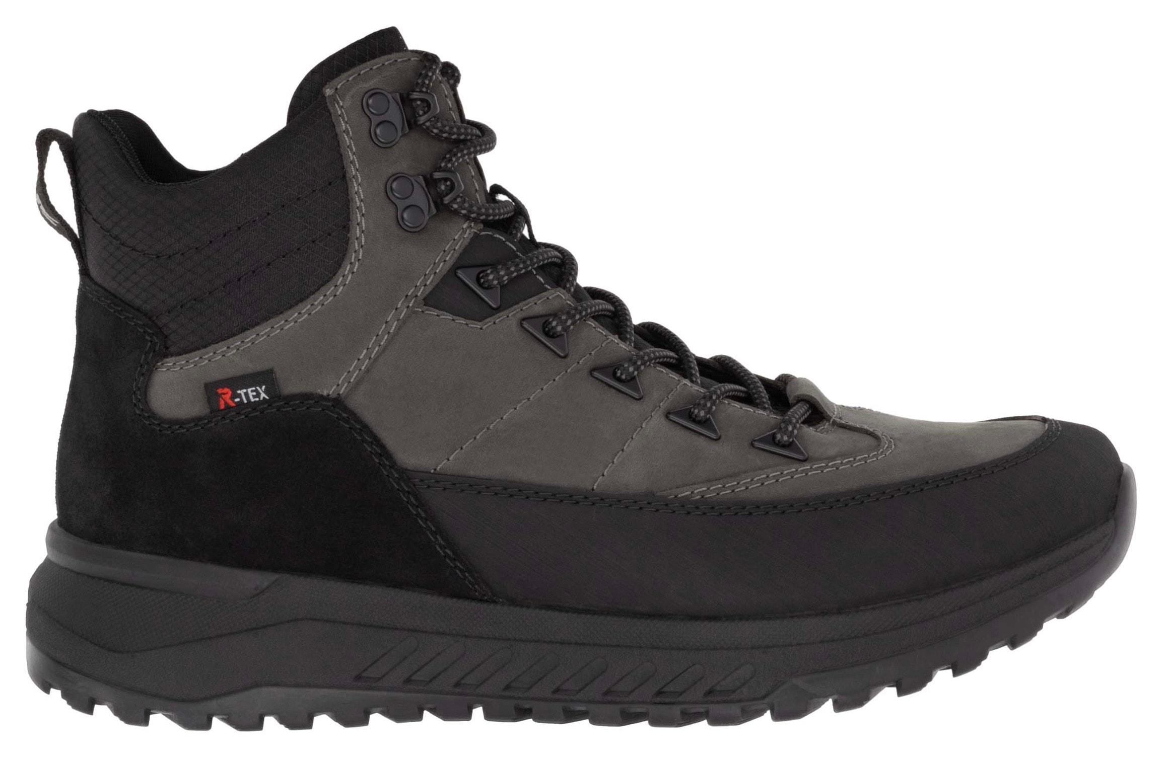 RIEKER Sport Winterboots, Schneeboots, Outdoorstiefelette mit Fiber Grip-Laufsohle
