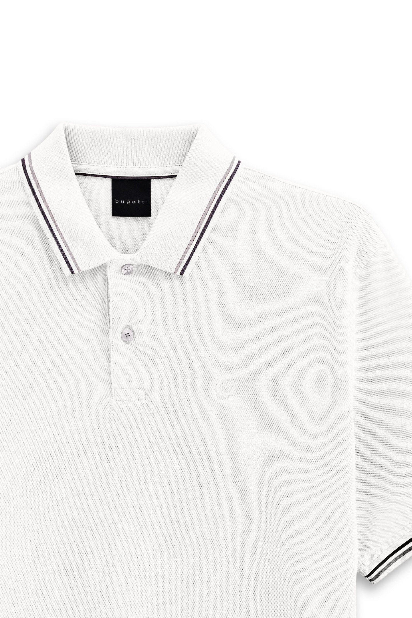 bugatti Poloshirt »Modern Fit«, Basic Essential aus Baumwolle