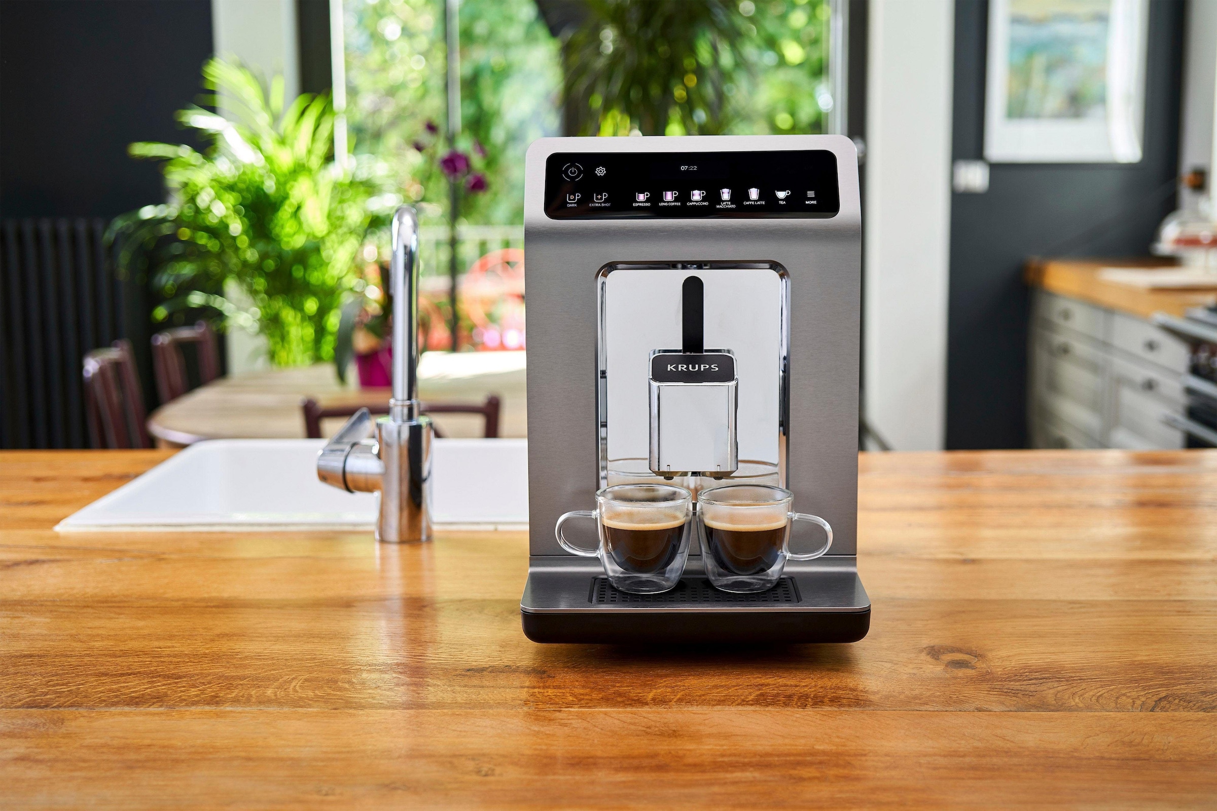 Krups Kaffeevollautomat Bedienungshighlights mit Evidence mit vielen 3 »EA894T technischen Jahren Garantie und XXL Innovationen Plus«
