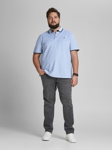 Jack & Jones PlusSize Poloshirt »JJEPAULOS POLO SS NOOS PLS«