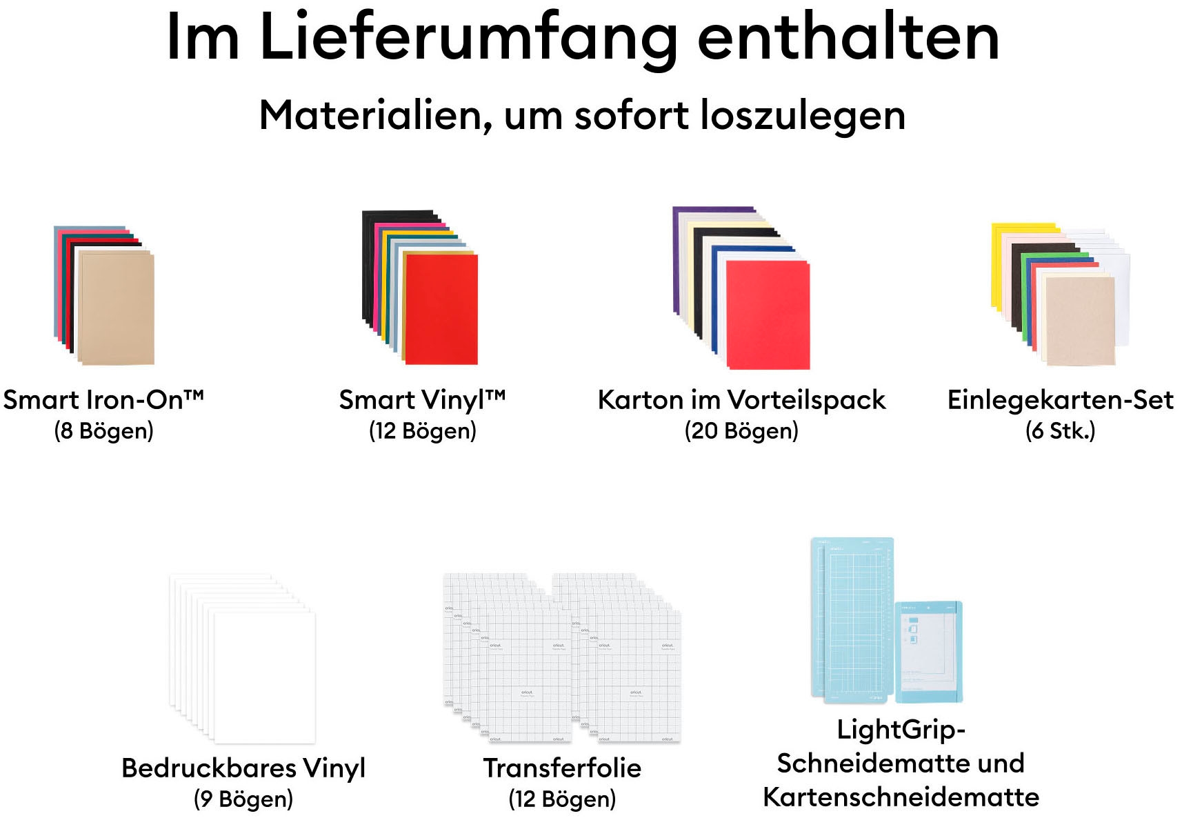 Cricut Papierschneidegerät »JOY 2™ Ultimate Bundle«
