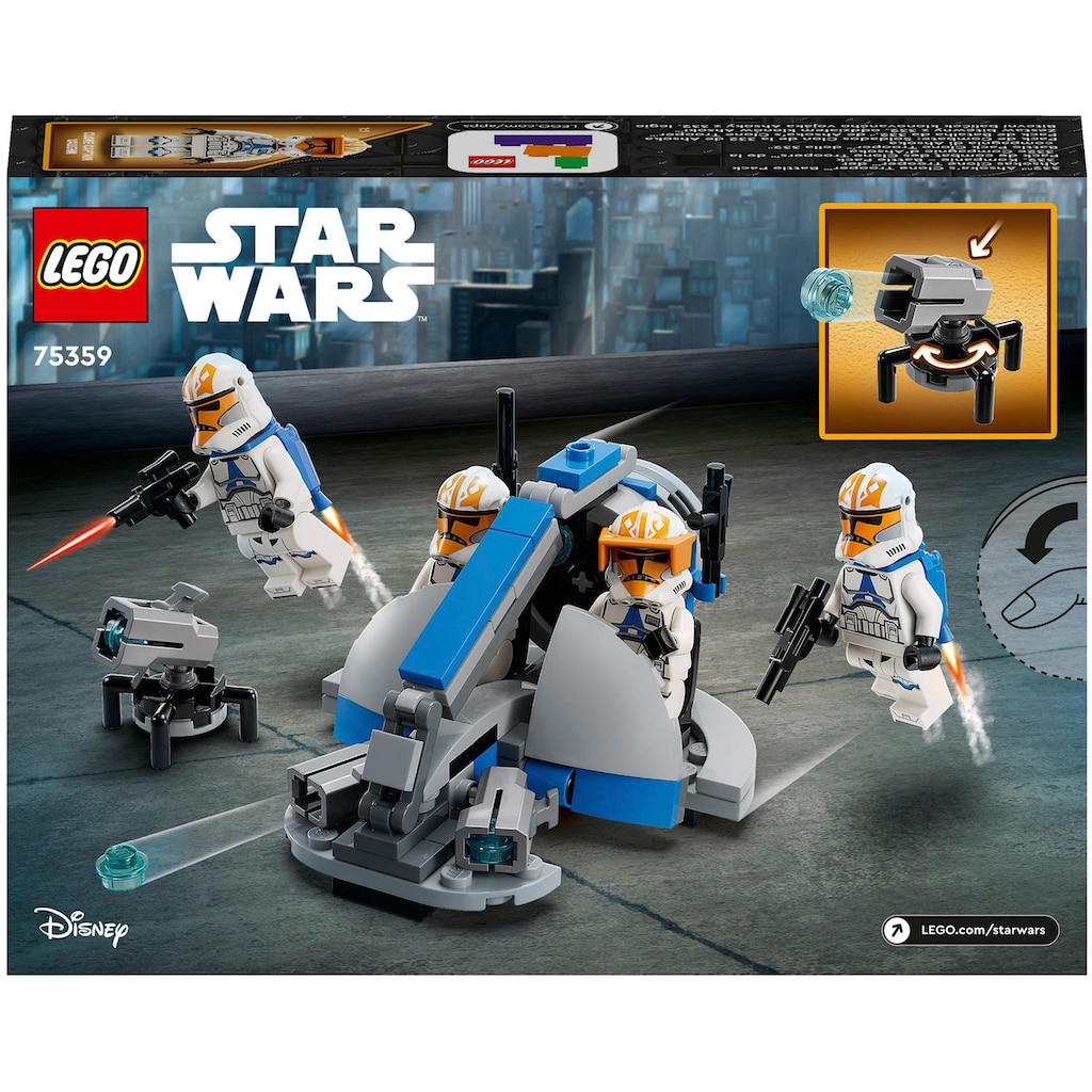 LEGO® Konstruktionsspielsteine »Ahsokas Clone Trooper der 332. Kompanie (75359), LEGO® Star Wars™«, (108 St., Battle Pack)
