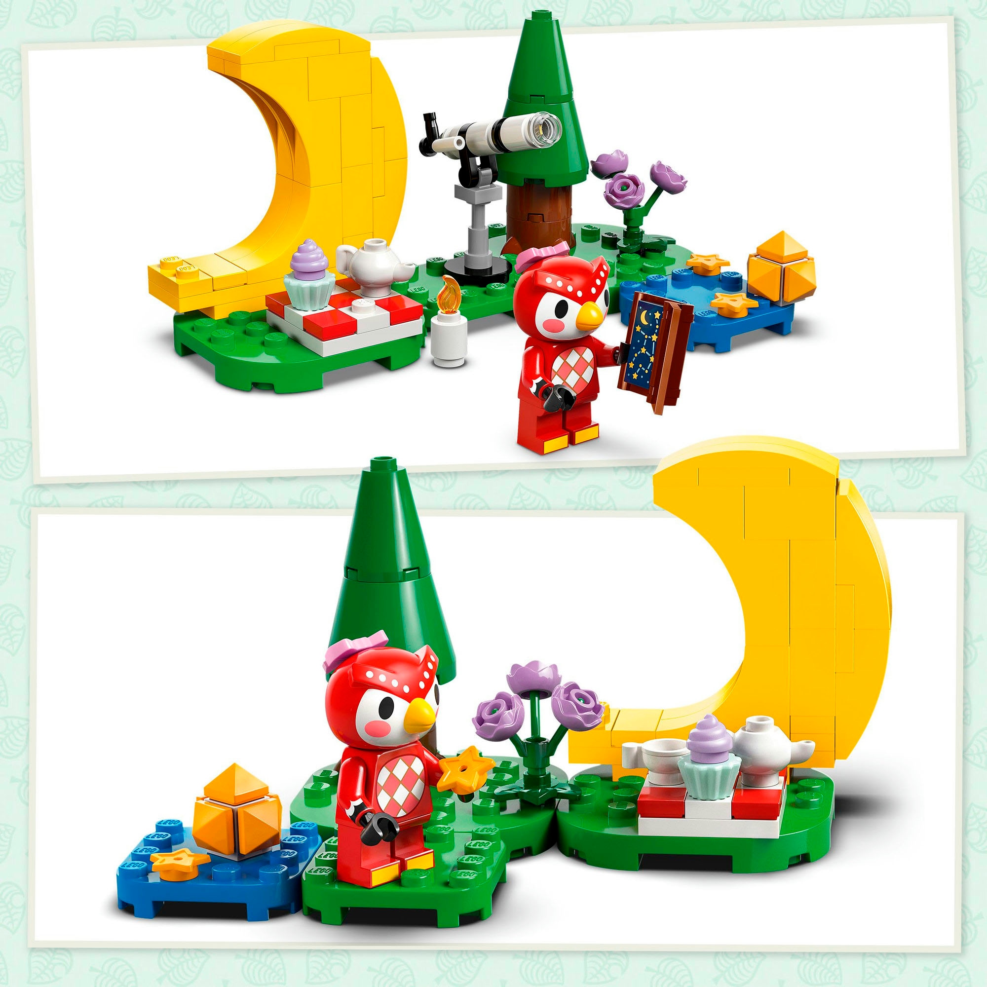 LEGO® Konstruktionsspielsteine »Sternbeobachtung mit Eufemia (77053), LEGO Animal Crossing«, (78 St.), Made in Europe