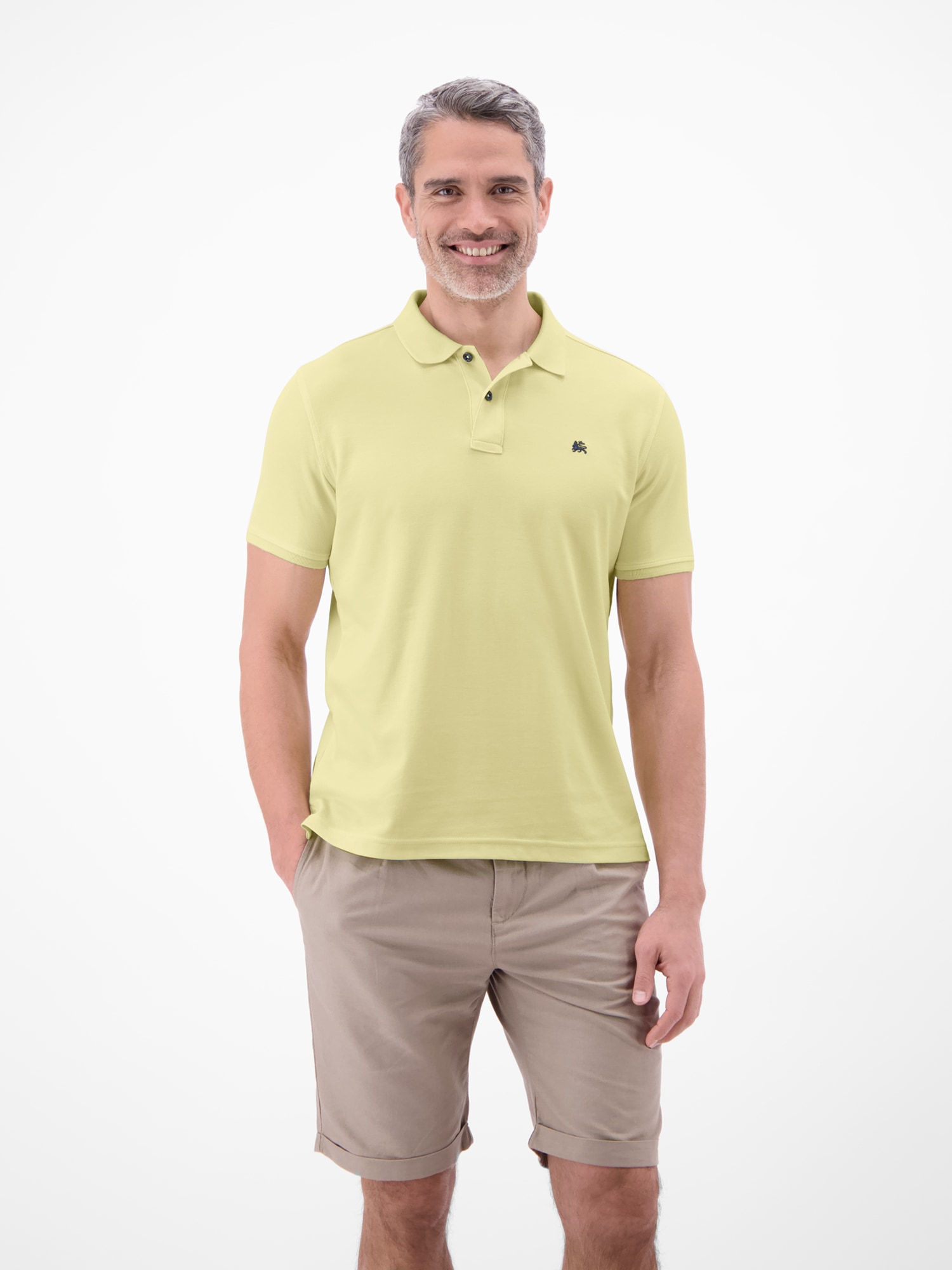 LERROS Poloshirt »Poloshirt Herren COOL & DRY atmungsaktiv Piqué« Trocknet schnell, angenehm kühl, pflegeleicht, kurzarm, einfarbig