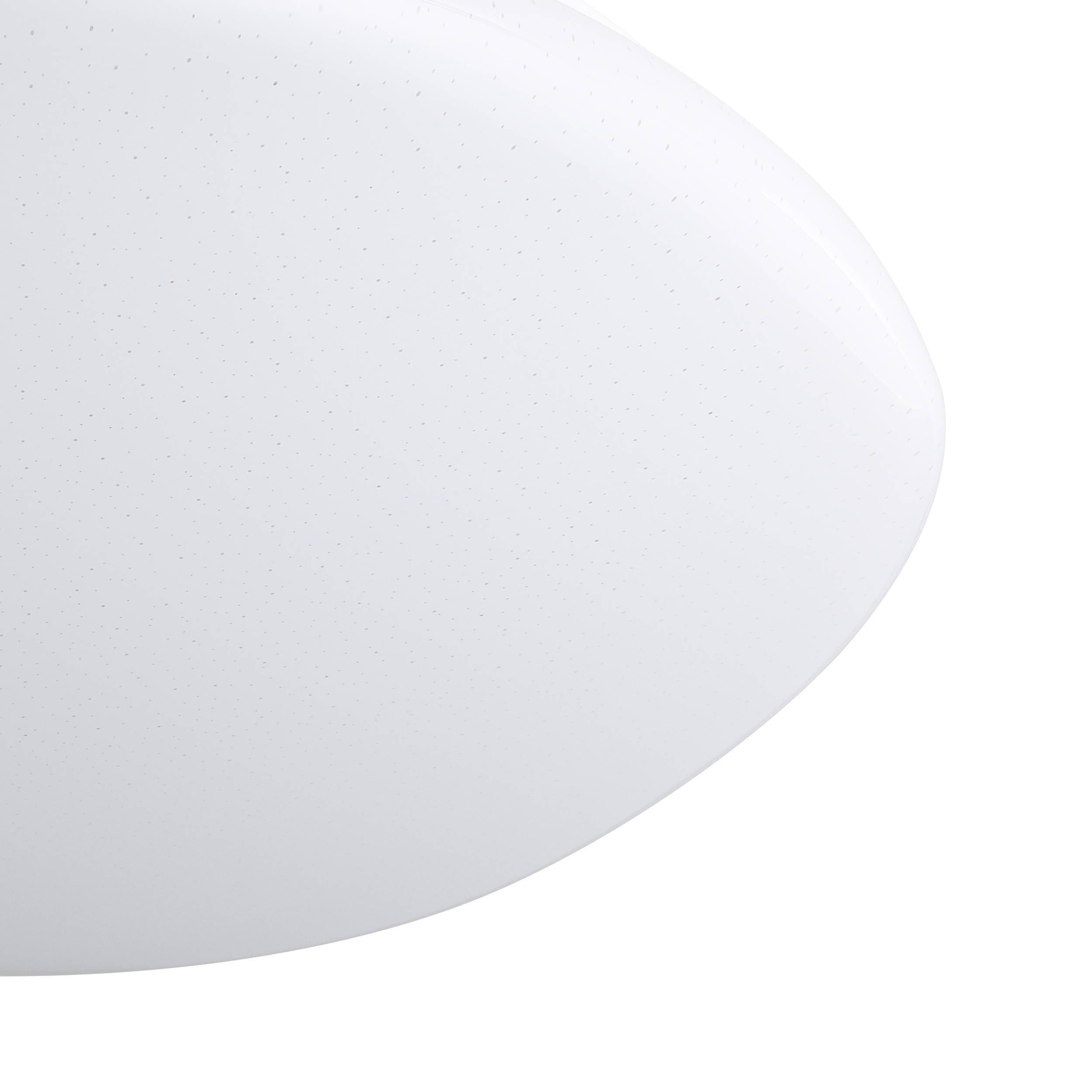 EGLO Deckenleuchte »Sileras Deckenlampe, Sternhimmel-Effekt, Stahl und Kunststoff, Lampe« LED-Modul 1 Stk. Kaltweiß | Neutralweiß | Warmweiß Wand-/Deckenleuchte - H8,5 x Ø60 cm - weiß - 31W inkl.