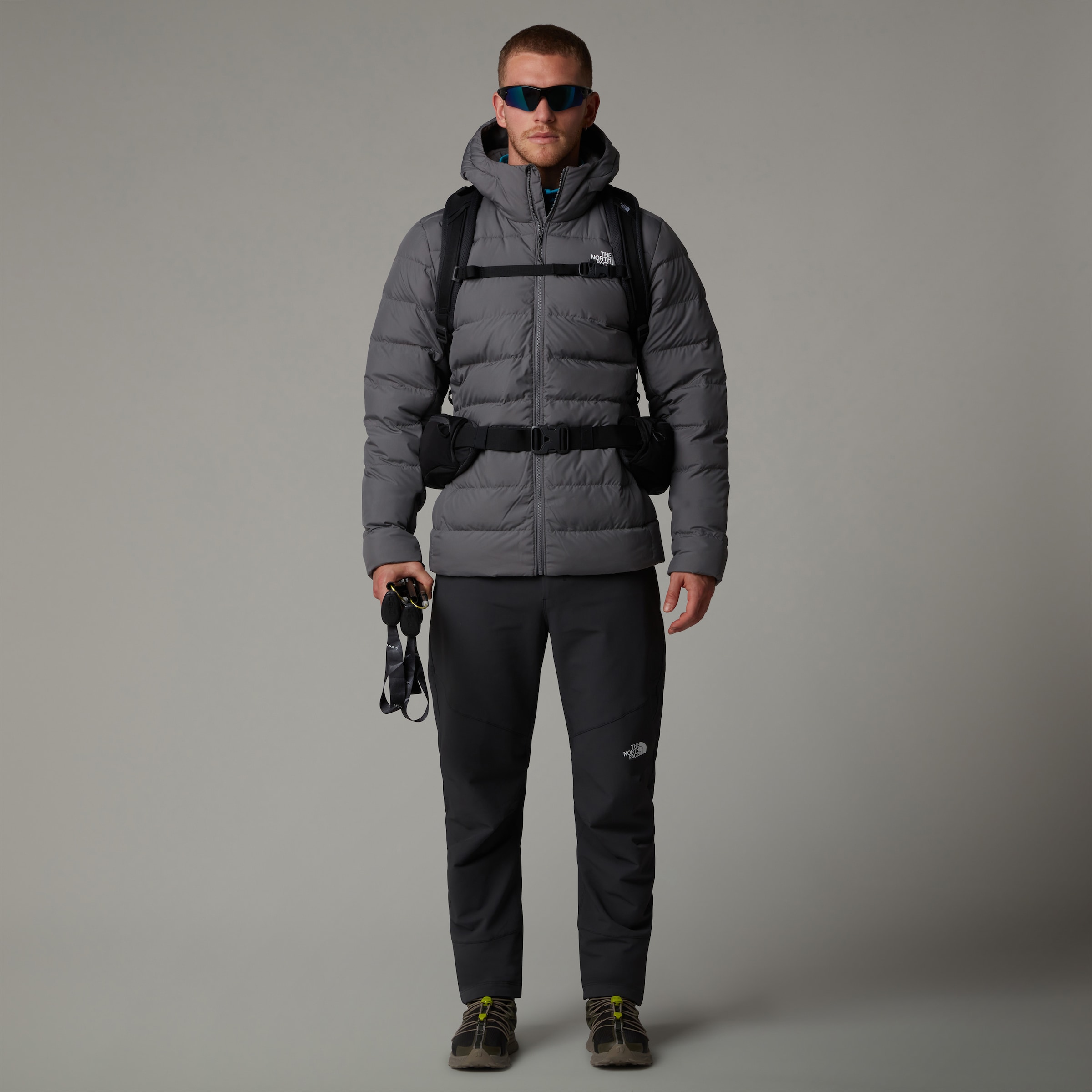 The North Face Daunenjacke »ACONCAGUA 3 HOODIE«, mit Kapuze, mit Logodruck