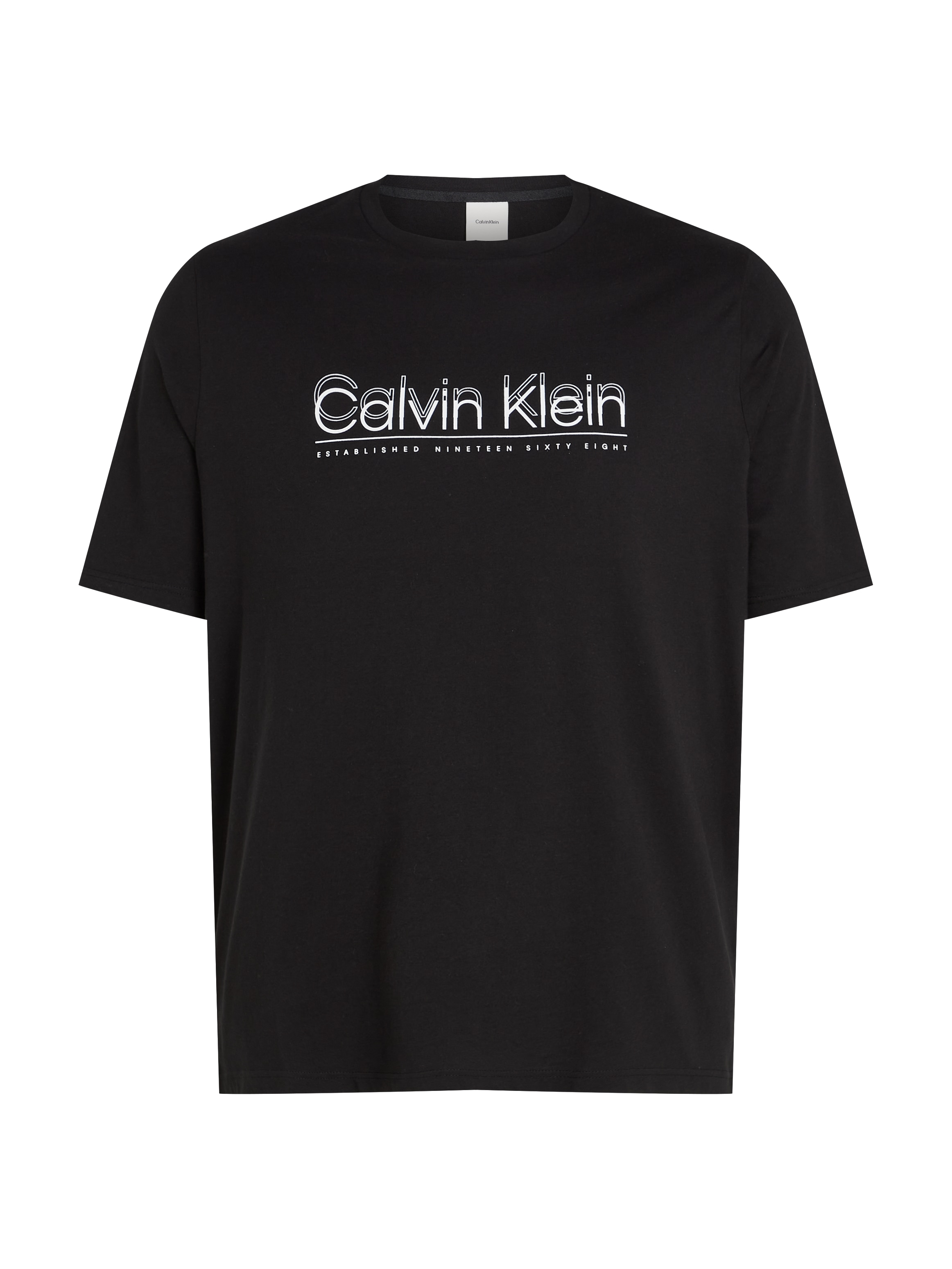 Calvin Klein Big&Tall T-Shirt »BT_CP-DOUBLE LOGO T-SHIRT«, in großen Größen