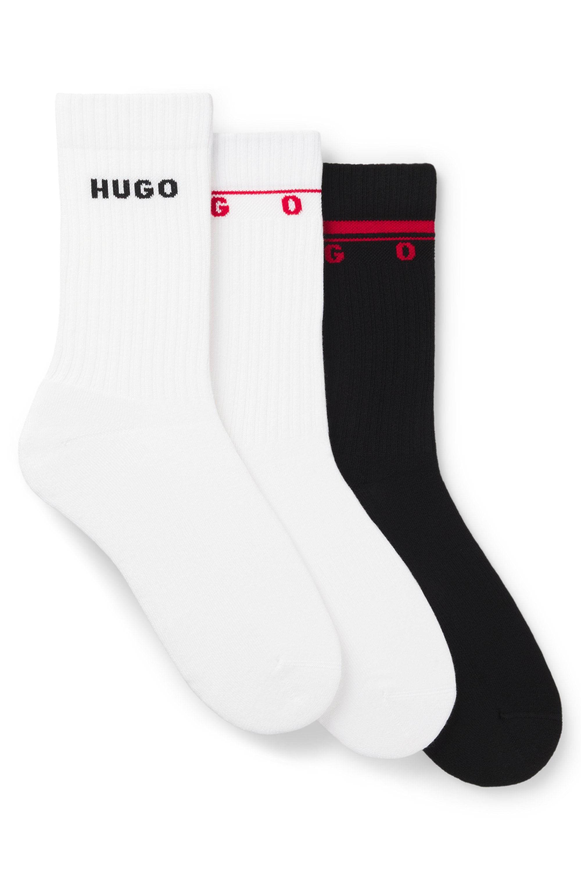 HUGO Underwear Socken »3P QS RIB SPACED MD«