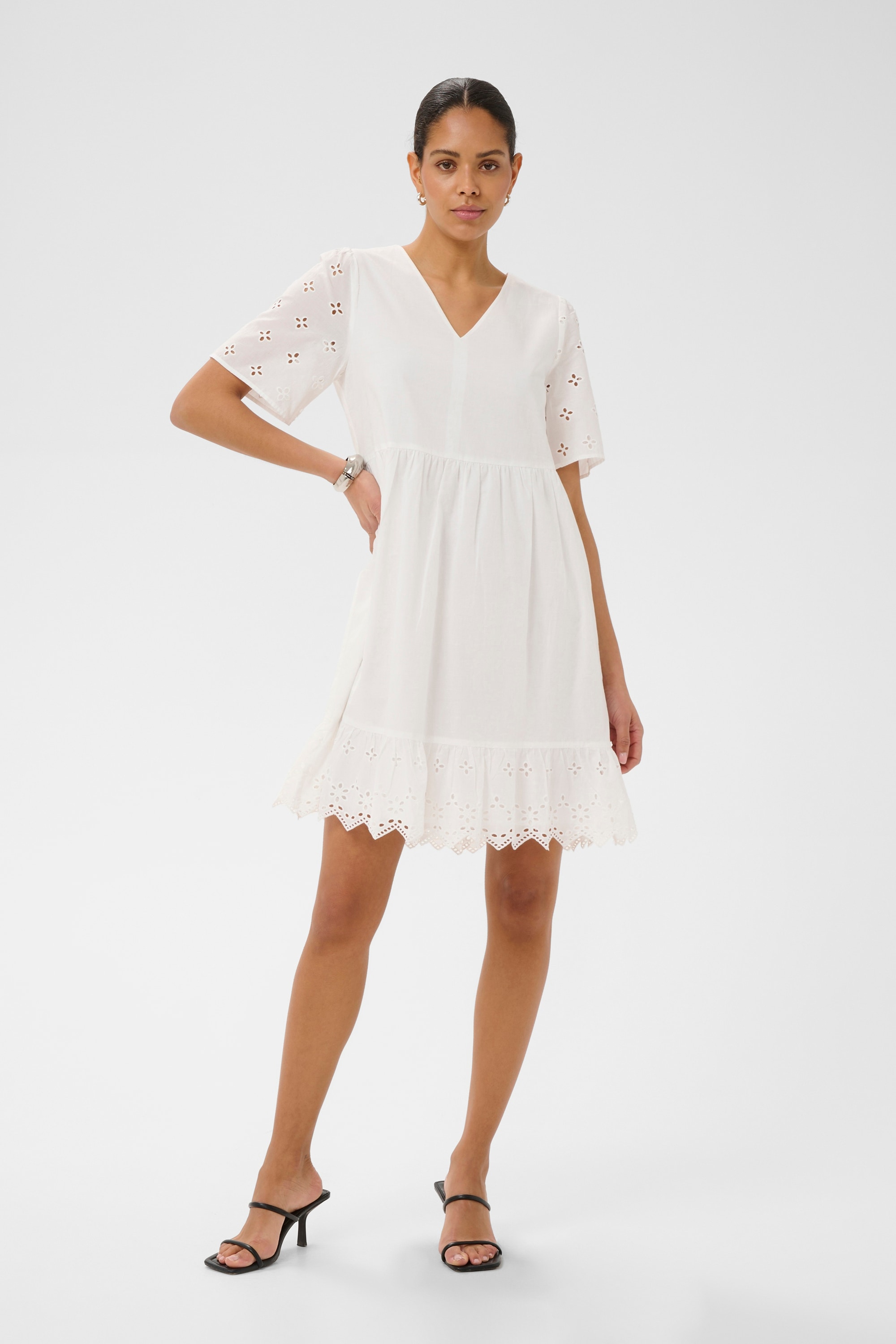 KAFFE Midikleid »Kleid KAmolly«