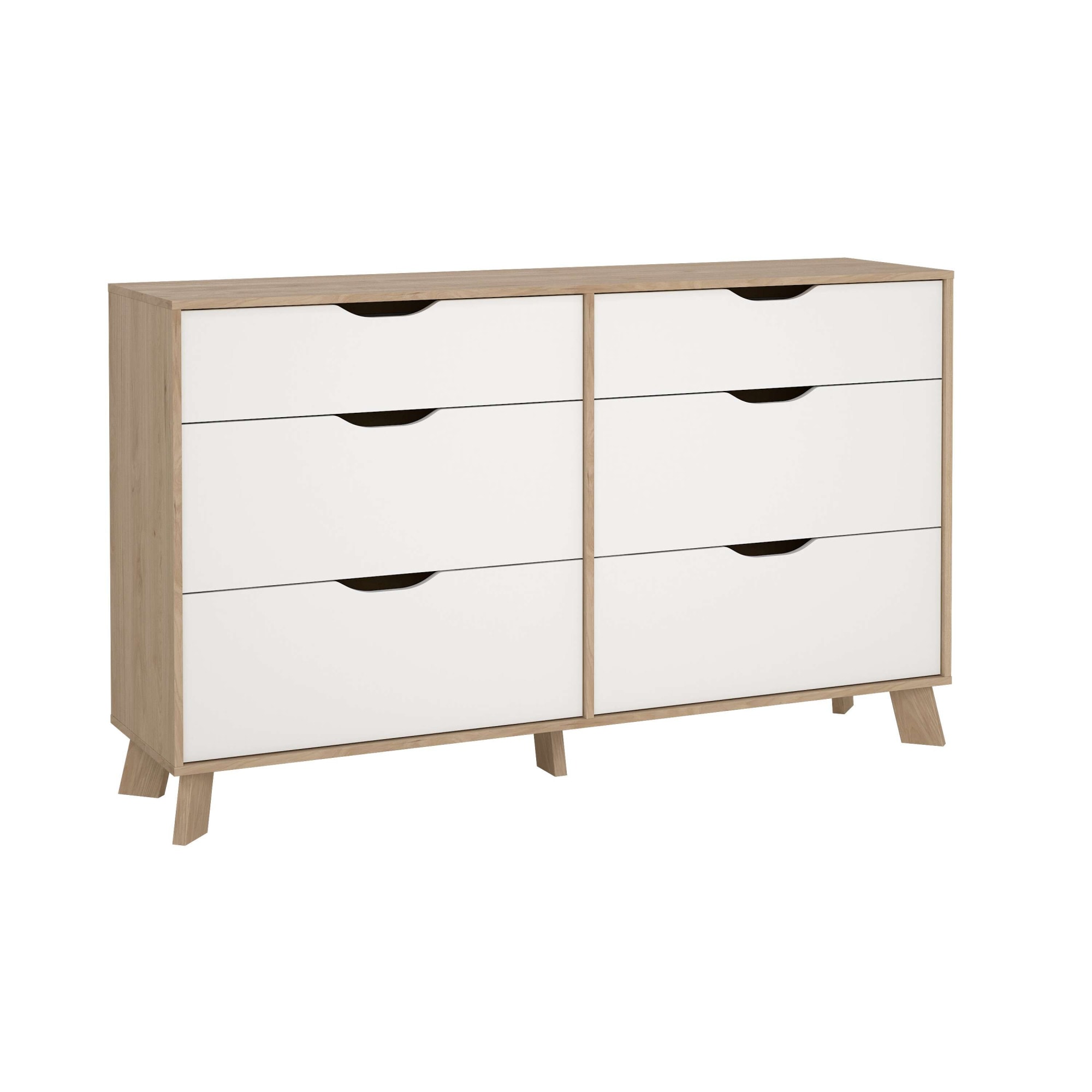 Kommode »Ikast, Schubladenschrank, Sideboard, Aufbewahrung, Stauraum«, 6 Schubladen,...