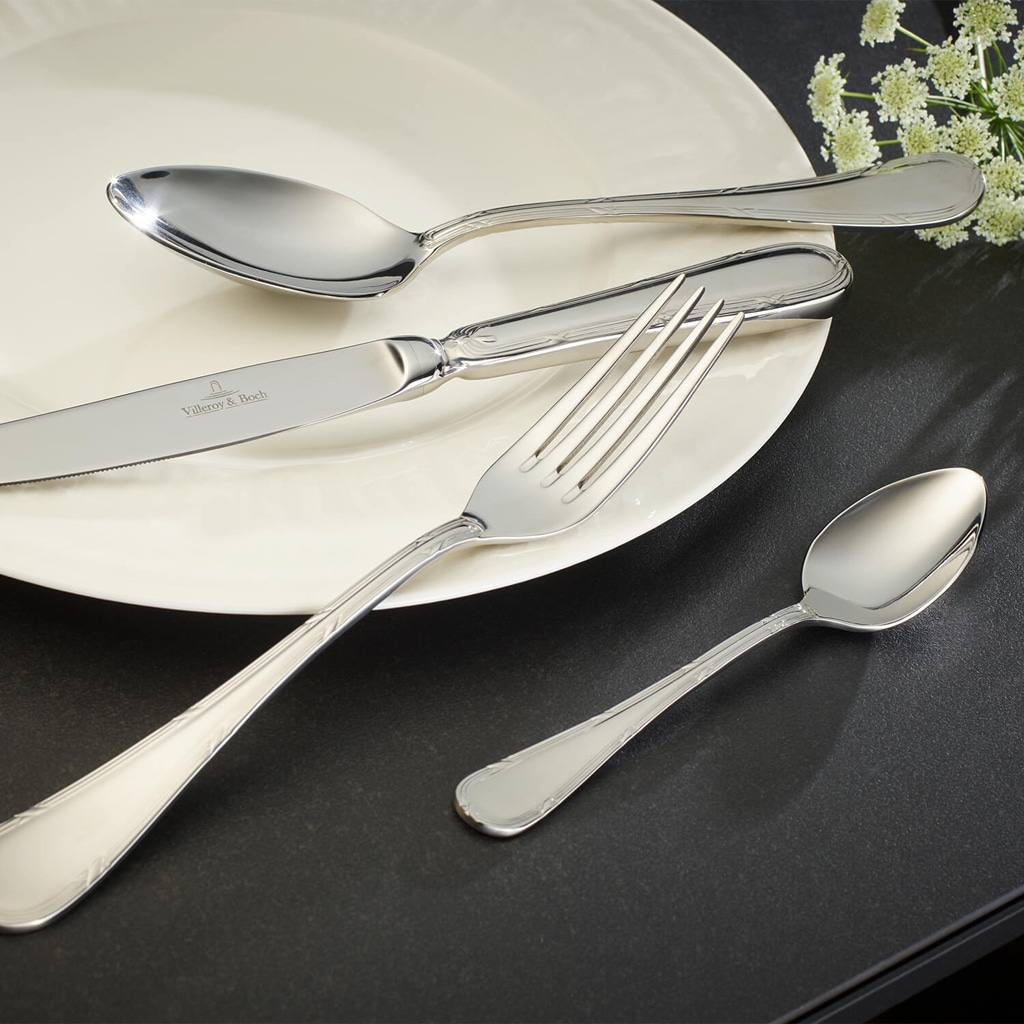 Villeroy & Boch Besteck-Set »Tafelbesteck Septfontaines 24er Set silber«