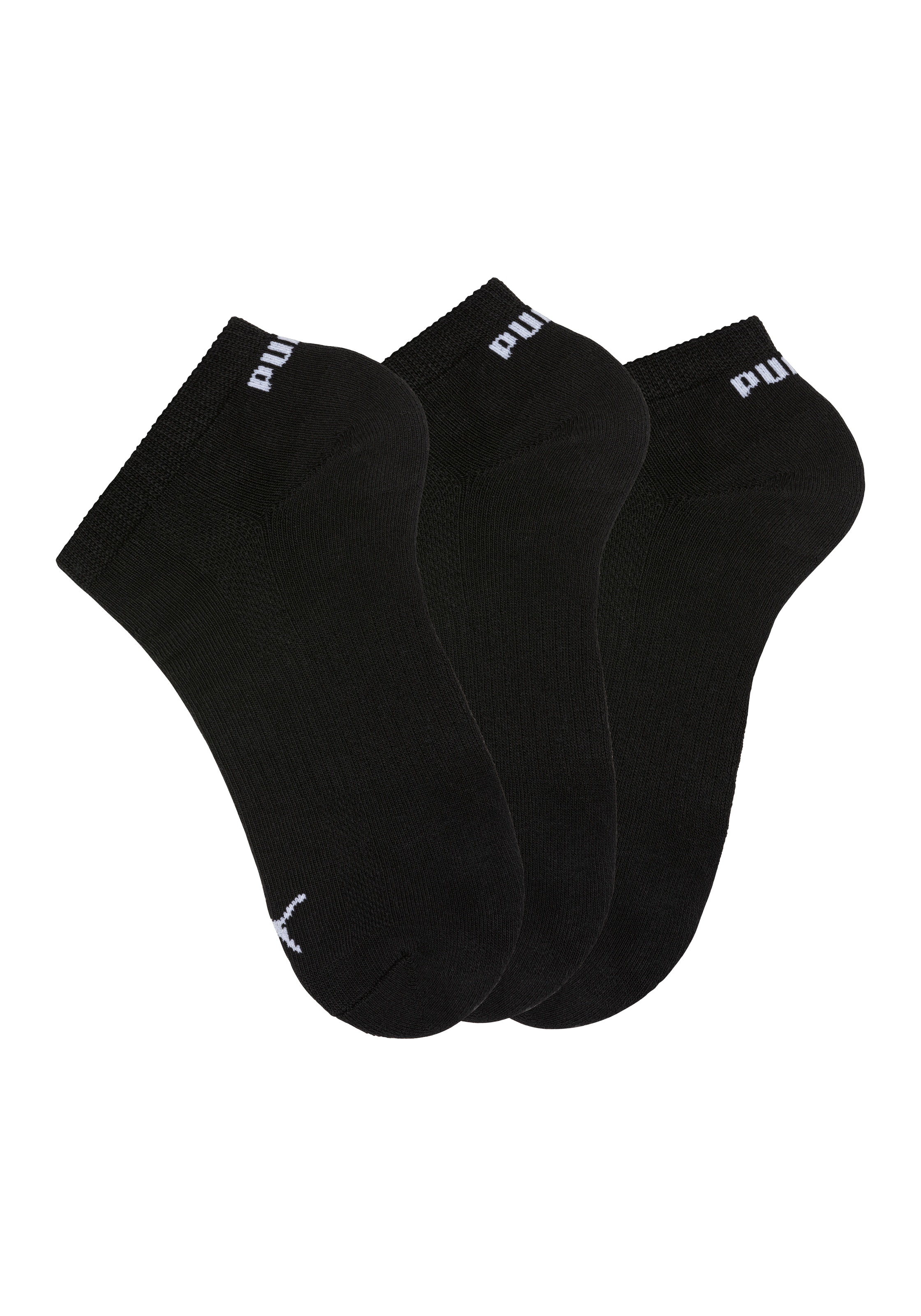 PUMA Sneakersocken, (3 Paar), mit Frottee