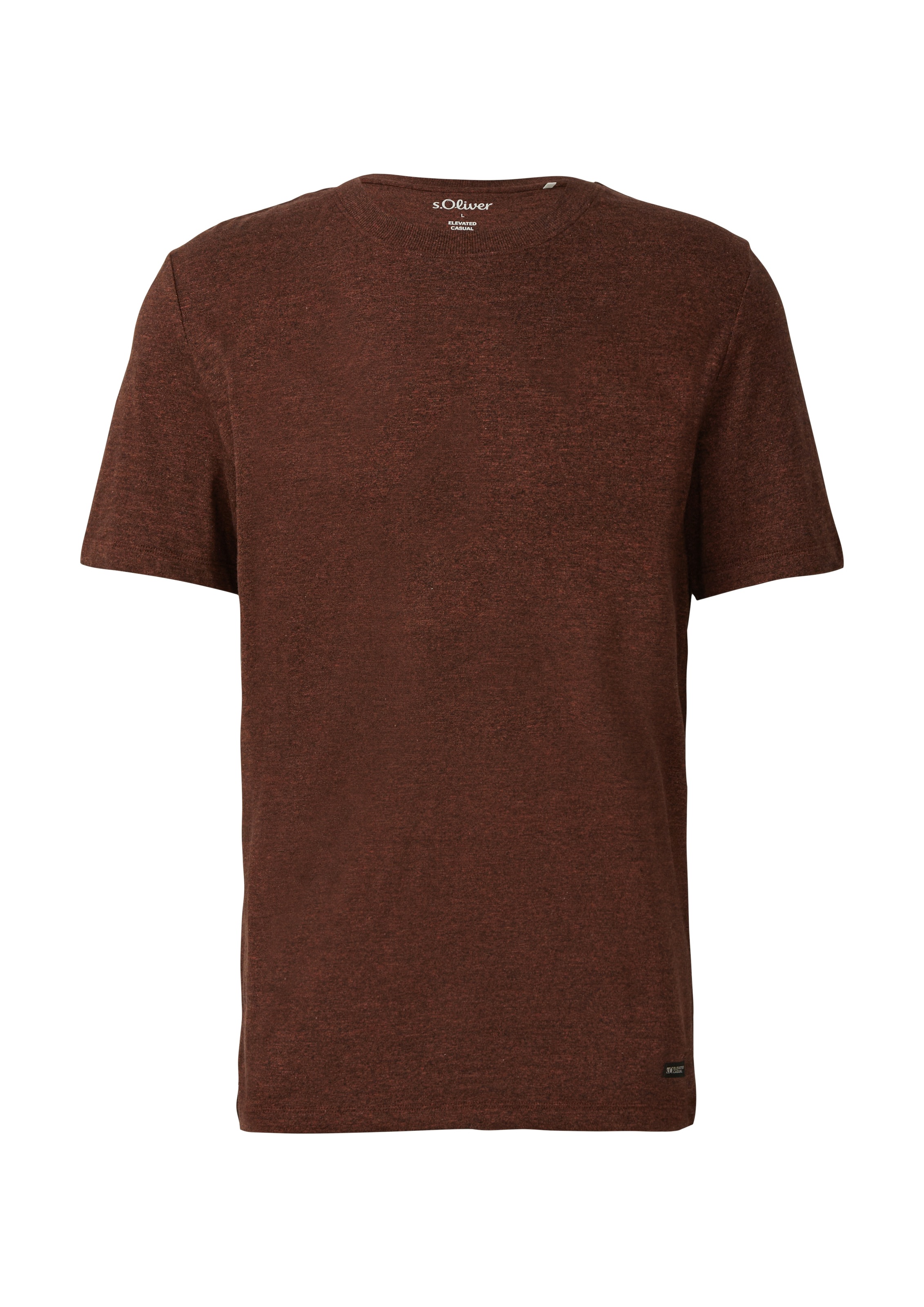 s.Oliver T-Shirt in Melange Optik