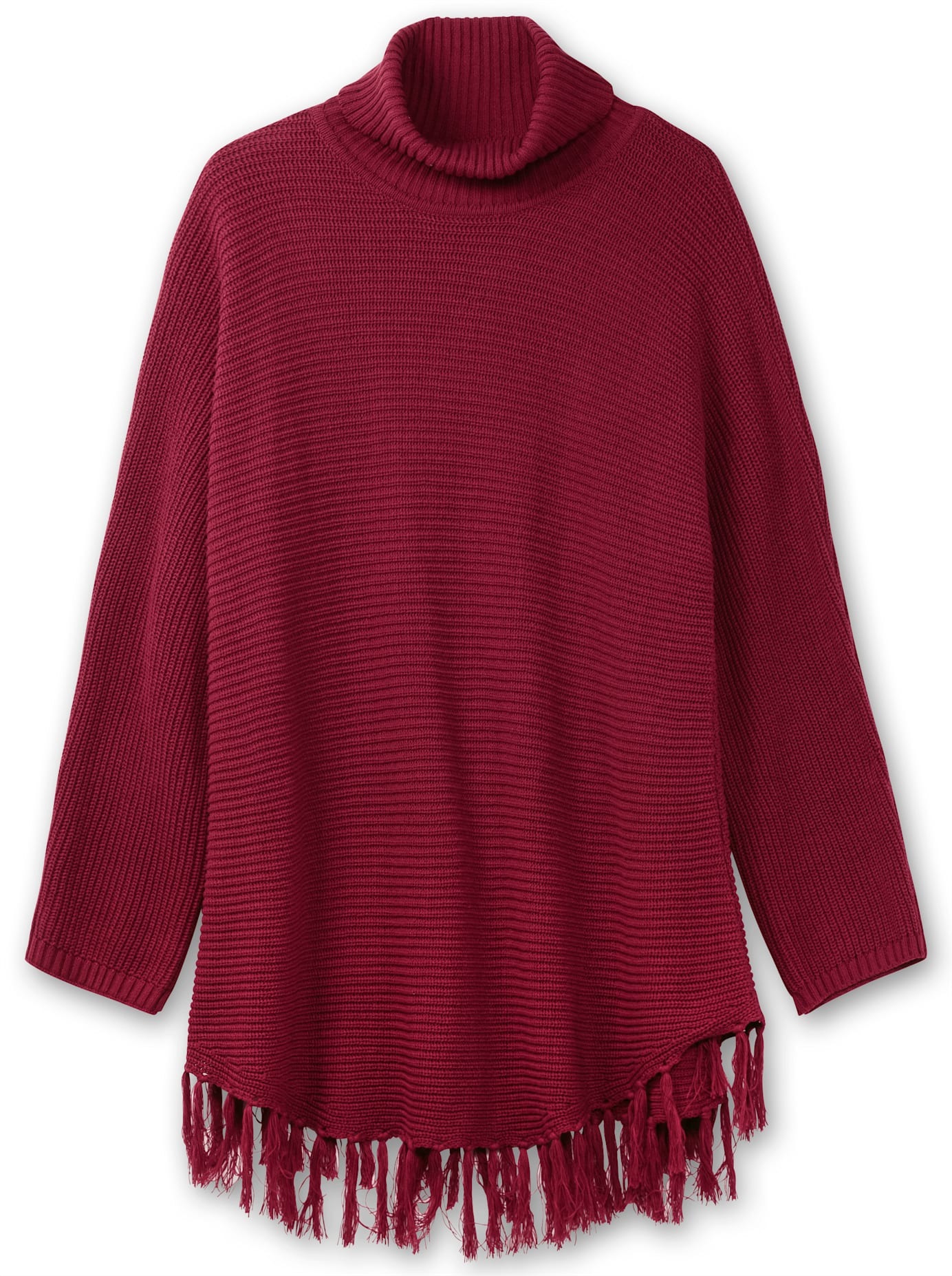 Sheego Strickponcho »Strickpullover«