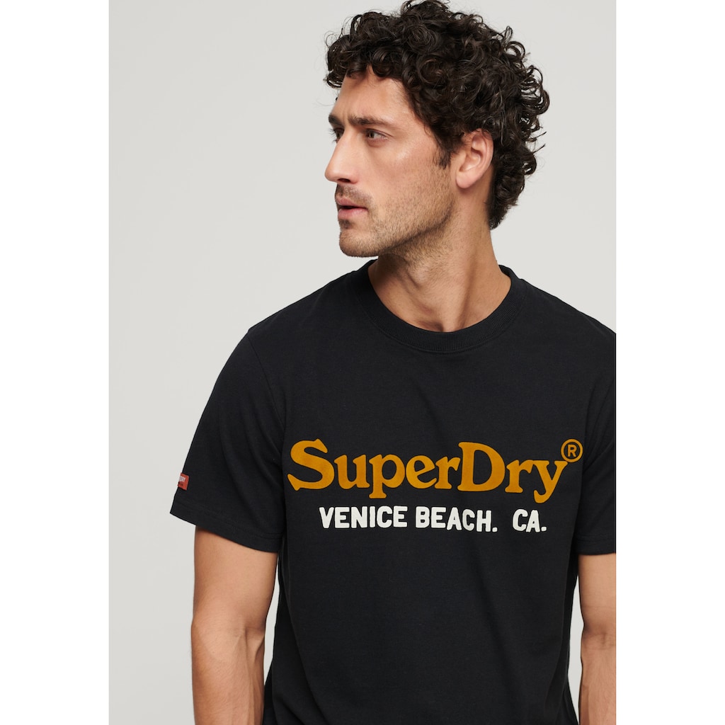 Superdry Kurzarmshirt »SD-VENUE DUO LOGO T SHIRT«