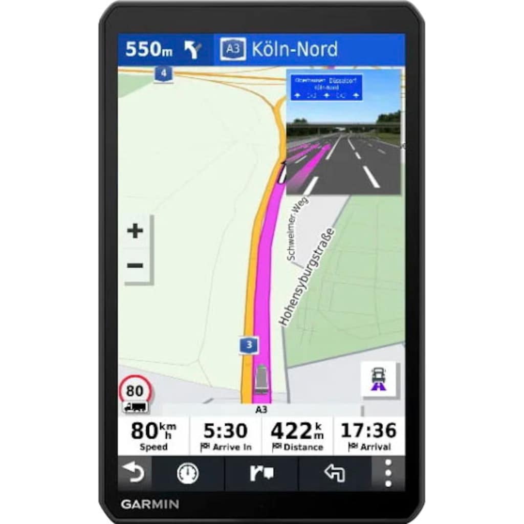 Garmin LKW-Navigationsgerät »dēzl™ LGV 1000«, (Europa (48 Länder)