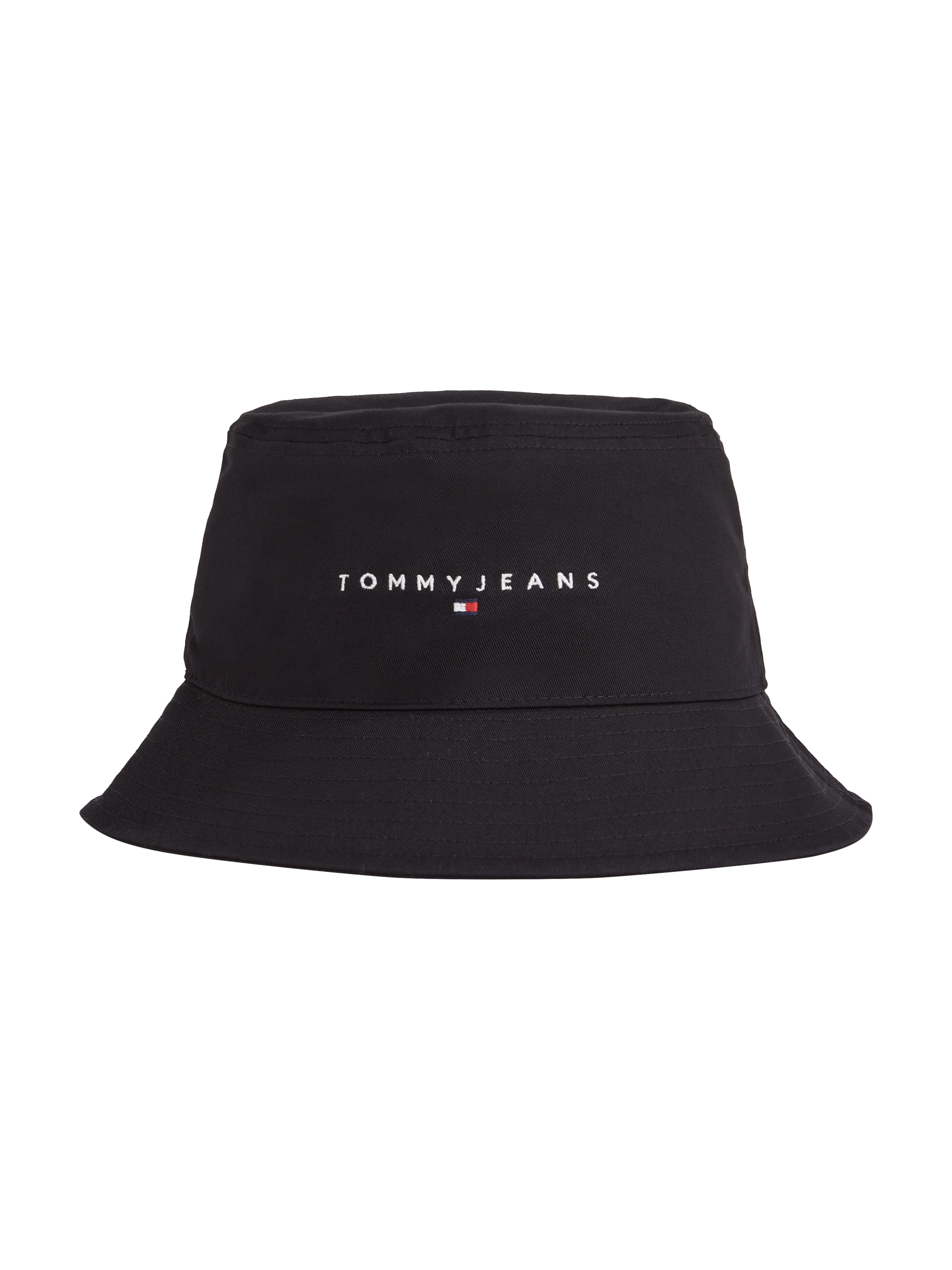 Tommy Jeans Fischerhut »TJM LINEAR LOGO BUCKET HAT«, mit gesticktem Logoschriftzug UNISEX Buckethat