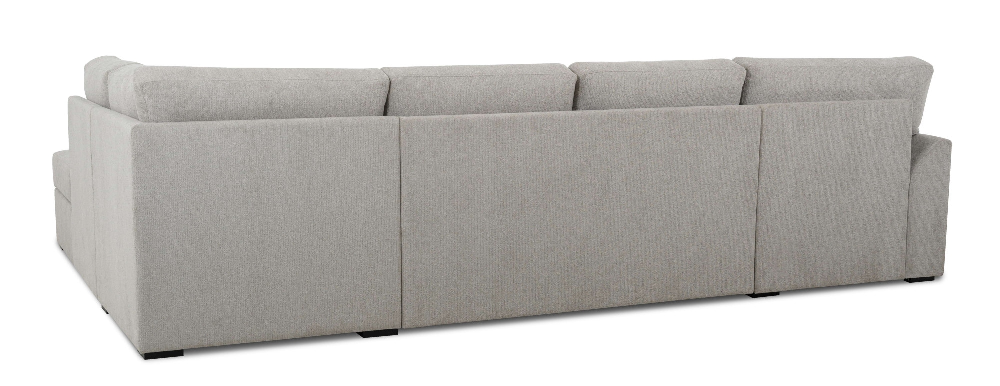 Home affaire Wohnlandschaft »Citry« Breite 309 cm, Chenille, Bettfunktion, Bettkasten, U-Form