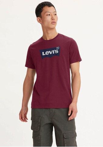T-Shirt »CREWNECK TEE«, mit Logo-Front-Print