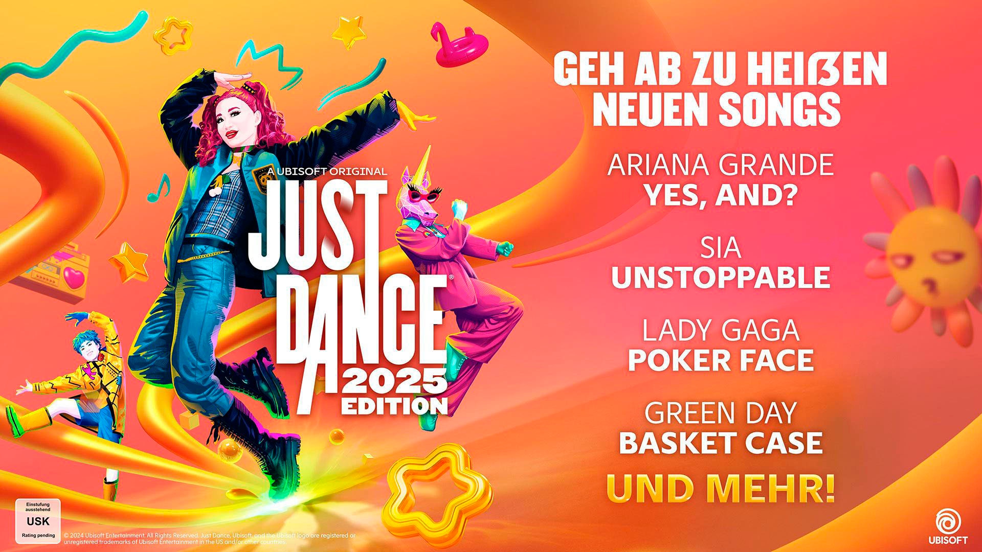 UBISOFT Spielesoftware »NSW Just Dance 2025 Limited Edition + Bluetooth Concert Lautsprecher«, Nintendo Switch