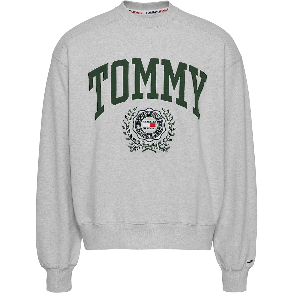 Tommy Jeans Sweatshirt »TJM BOXY COLLEGE GRAPHIC CREW«