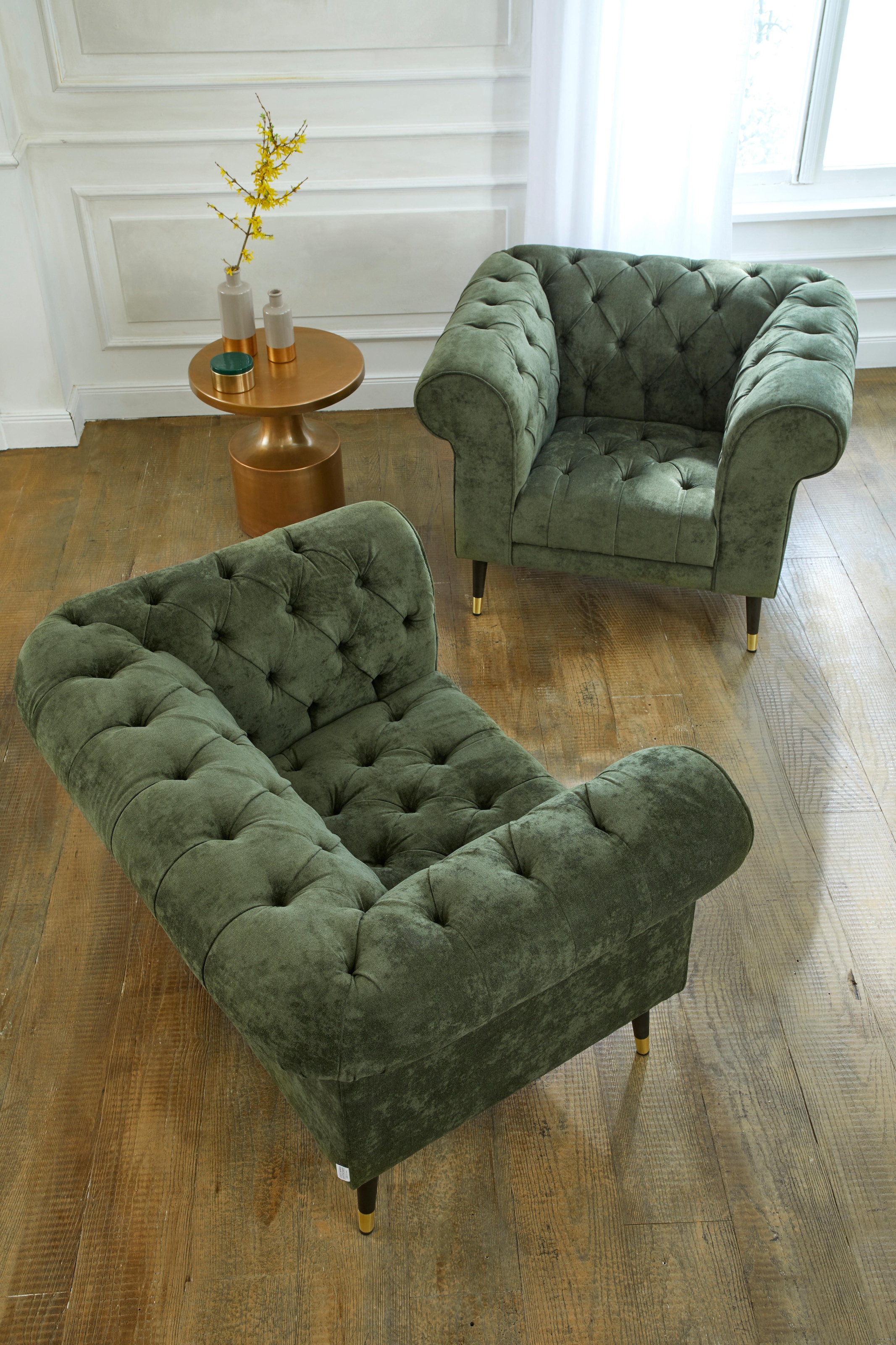 Guido Maria Kretschmer Home&Living Loveseat »Tinnum Loveseat, Chesterfield Sessel«