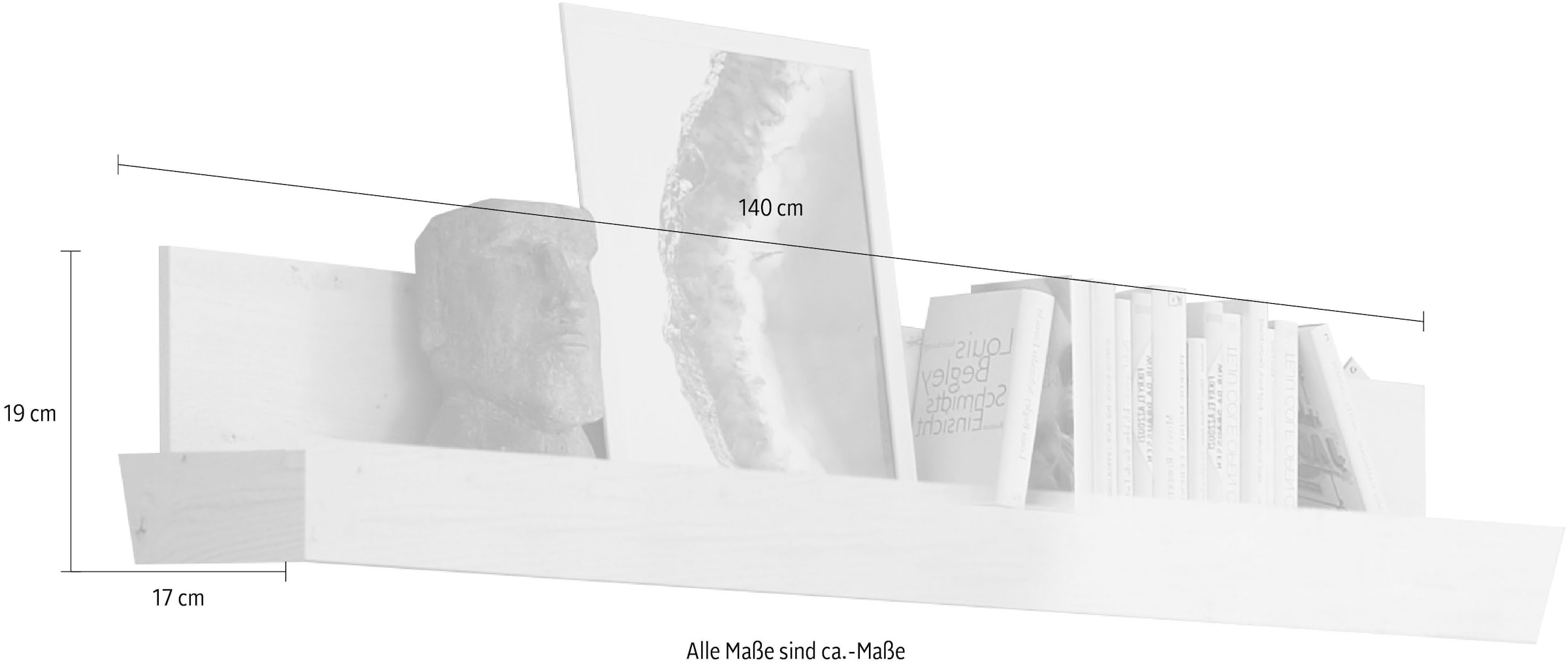 Mäusbacher Ablageregal »Matrix«, Breite 140 cm auf Raten bestellen