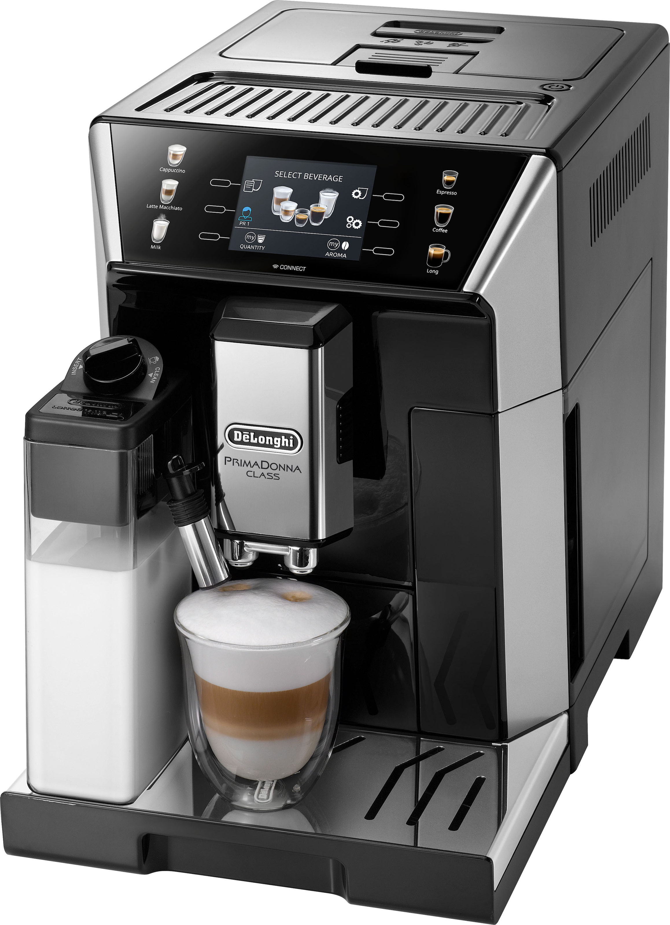 Kaffeevollautomat »PrimaDonna Class ECAM 550.65.SB, schwarz«