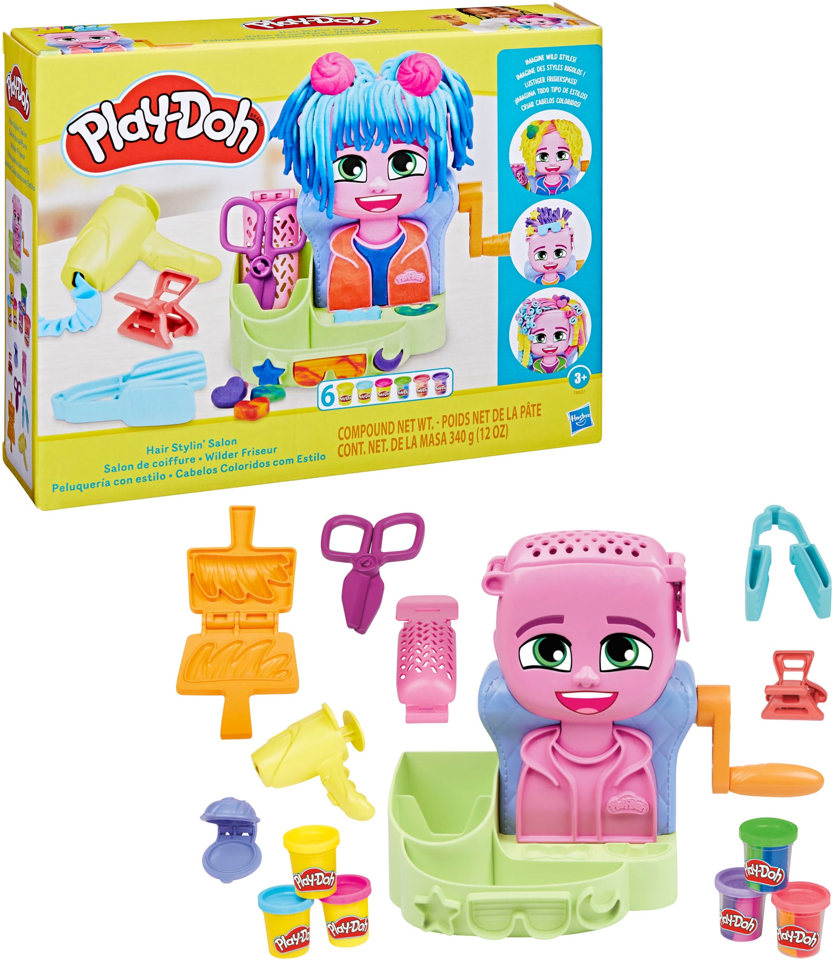 Hasbro Knete »Play-Doh, Wilder Friseur«