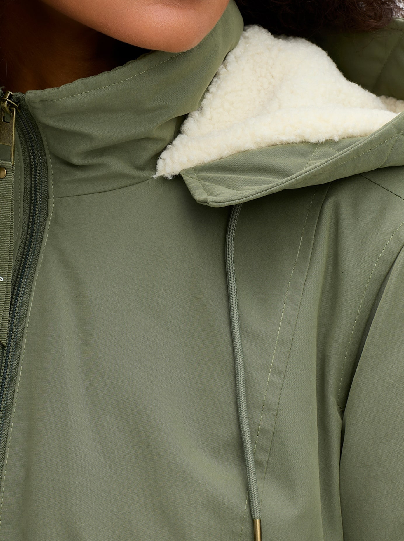 Sheego Parka, mit Kapuze