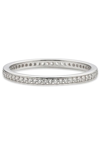 Fingerring »Schmuck Geschenk Silber 925 Damenring Memoire Eternity«