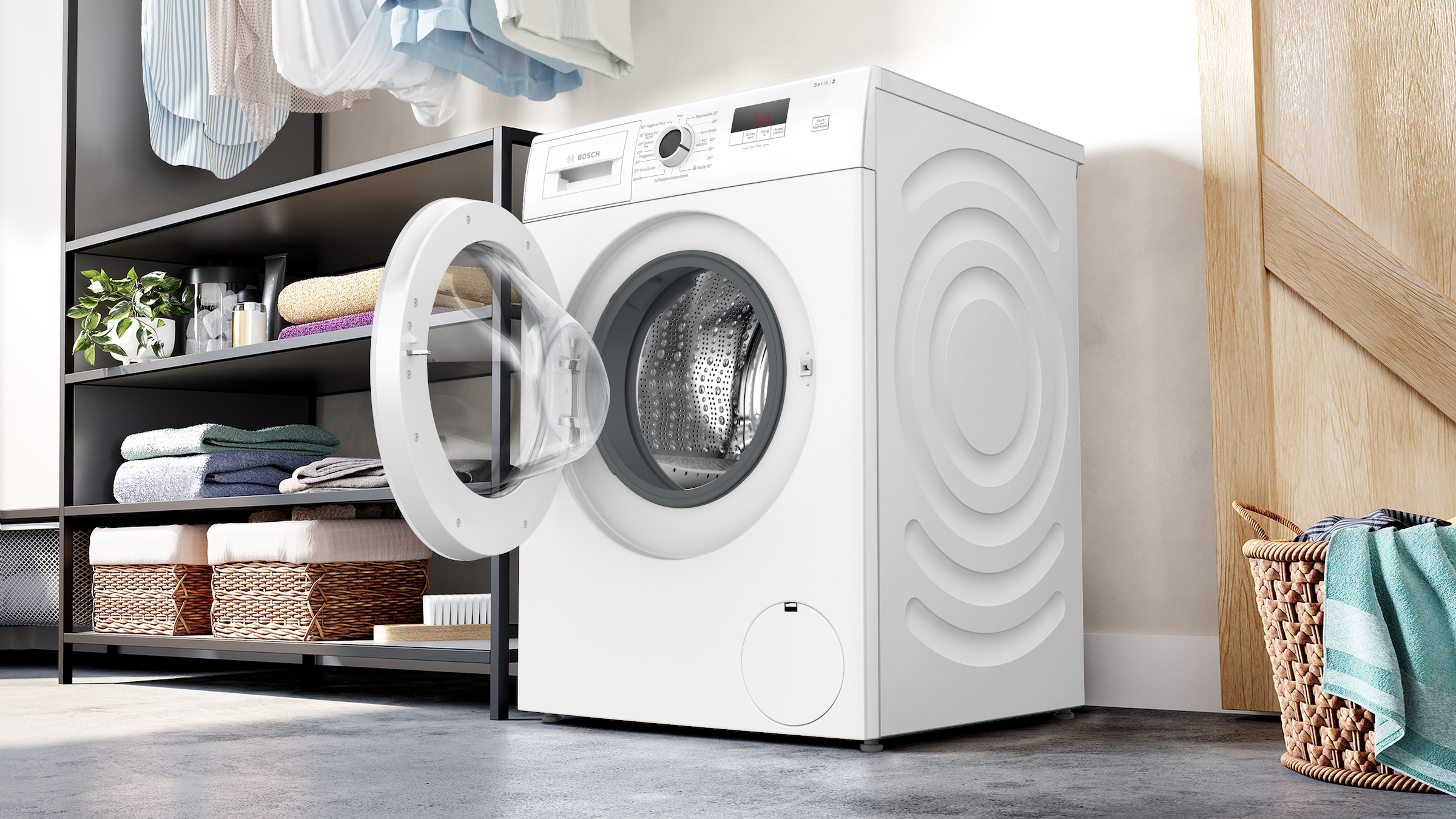 BOSCH Waschmaschine Serie 2 »WGE02420« 7 kg 1400 U/min