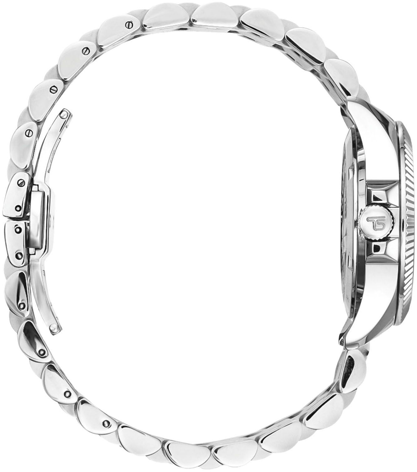 THOMAS SABO Quarzuhr »DIVINE«, Armbanduhr, Damenuhr, Datum, Mineralglas mit Saphirbeschichtung