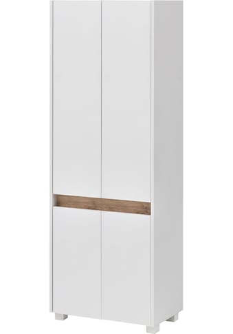 Schildmeyer Hochschrank »Cosmo«, Breite 57 cm, Badezimmerschrank mit griffloser Optik,... kaufen