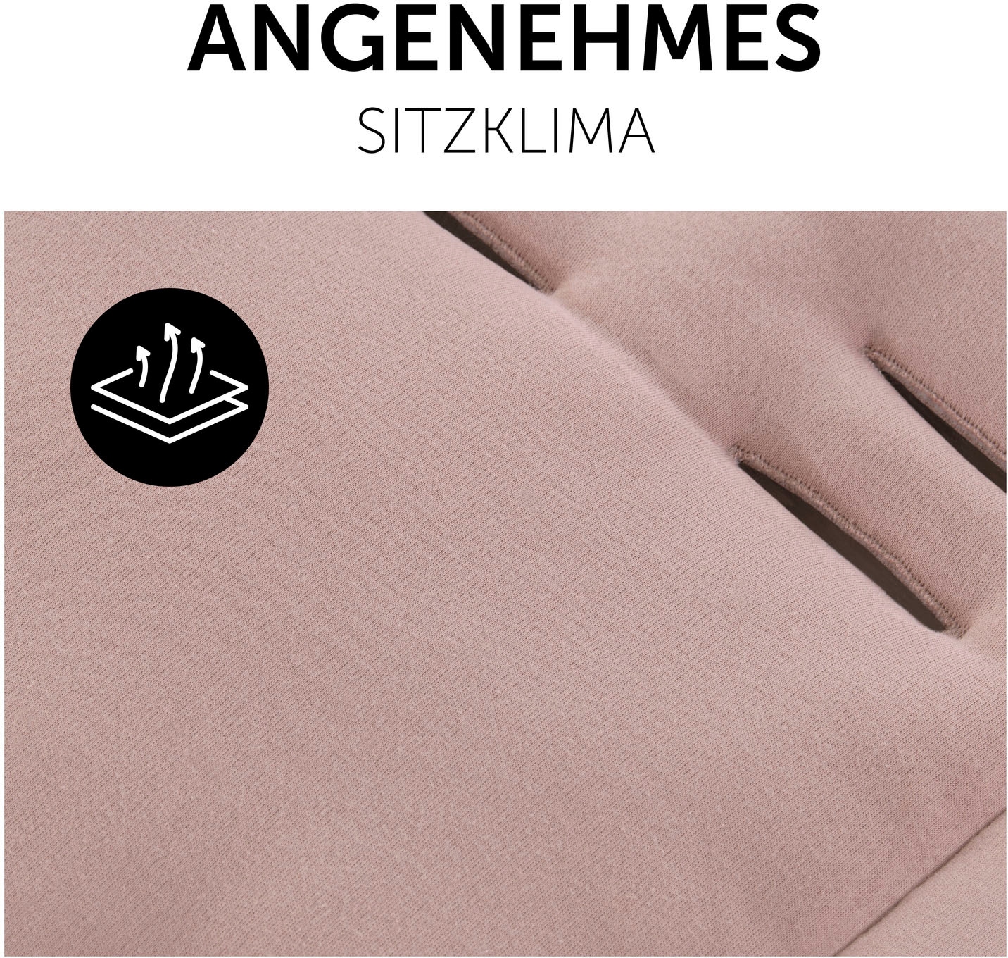 Hauck Kinderwagen-Sitzauflage »Seat Liner, Bambi Rose«