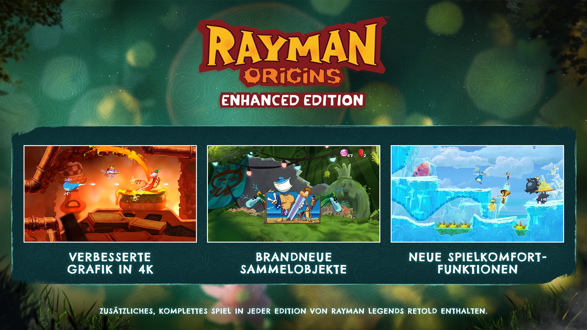 UBISOFT Spielesoftware »Rayman Legends Retold – Launch Edition« PlayStation 5