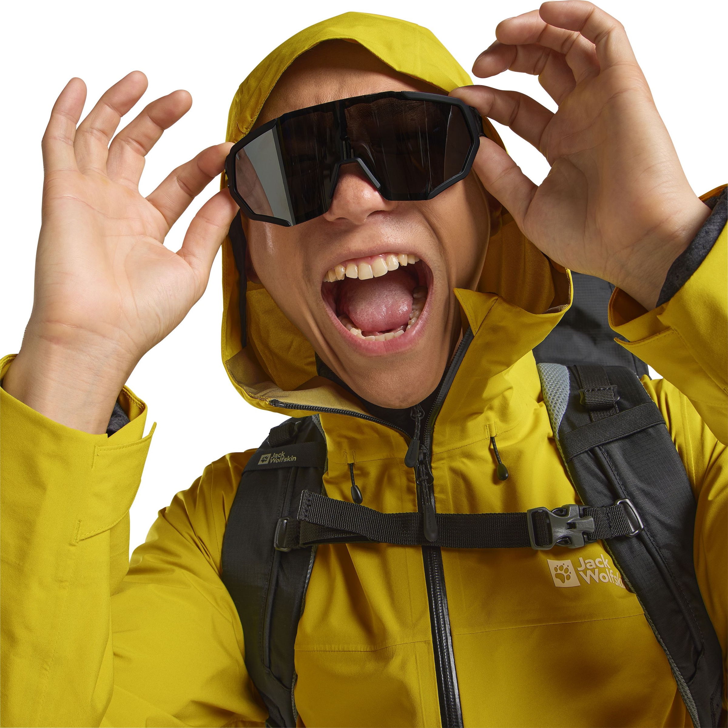 Jack Wolfskin Funktionsjacke »HIGHEST PEAK 3L JKT M« mit Kapuze