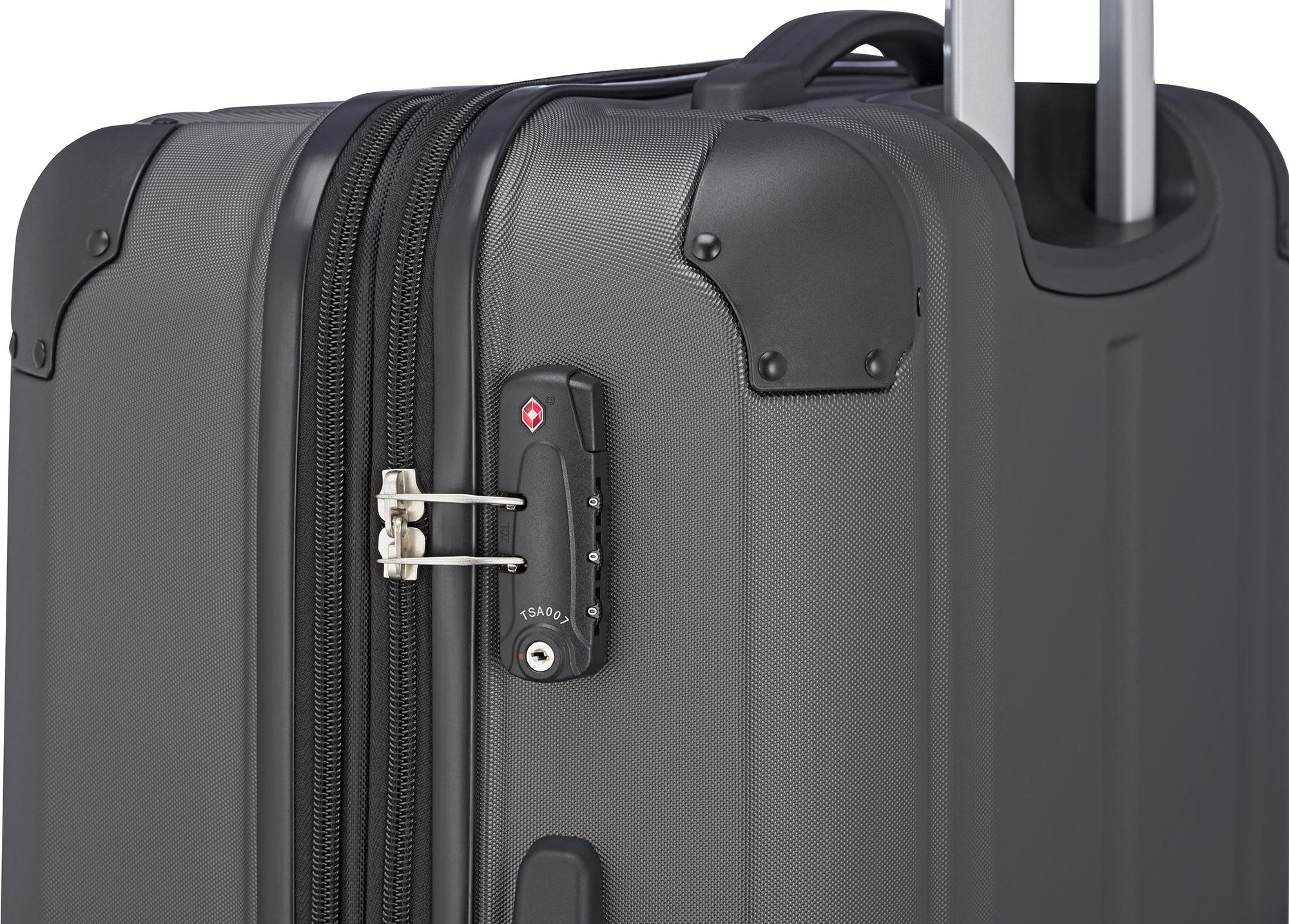 travelite Trolleyset »CITY, marine«, (3 tlg.), Kofferset Reisegepäck Reisekoffer TSA Schloss