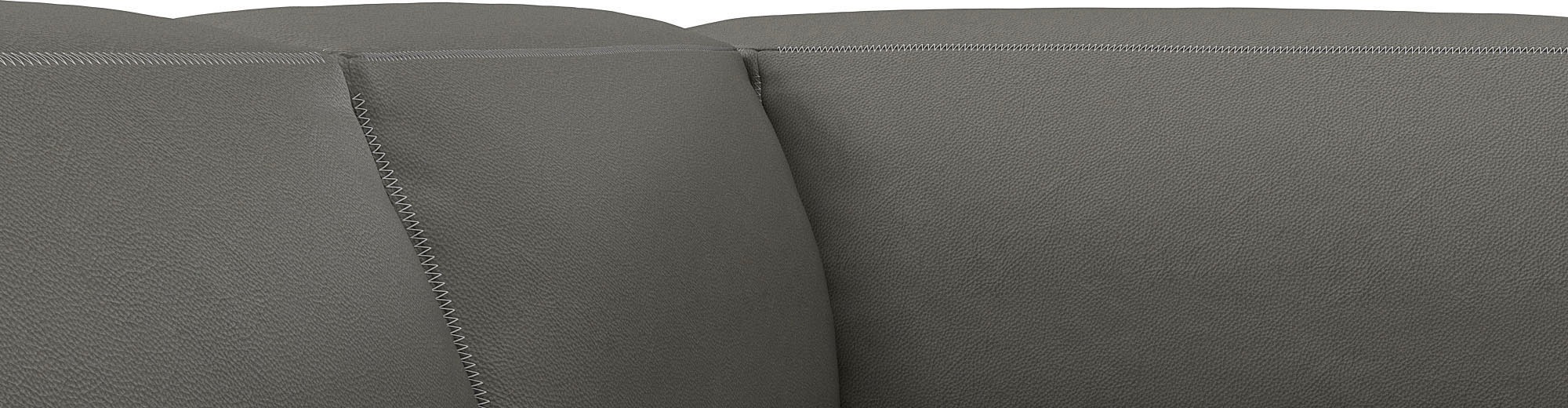FLEXLUX Ecksofa »Lucera, super bequem durch hochwertigen Sitzaufbau mit Kaltschaum«, modern & anschmiegsam, L-Form, Designsofa