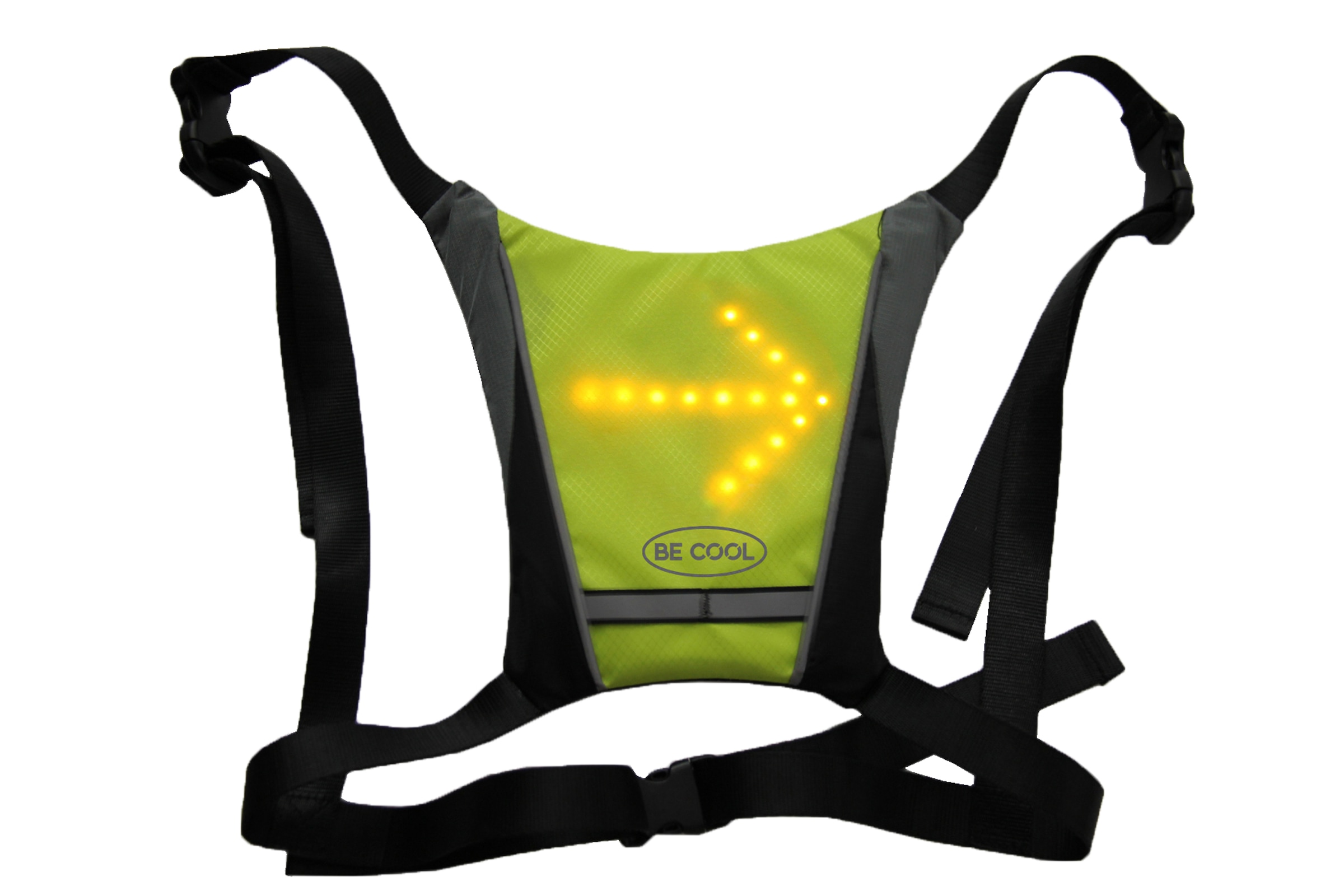 be cool Warnweste »BC250PK02 Softpocket mit LED«